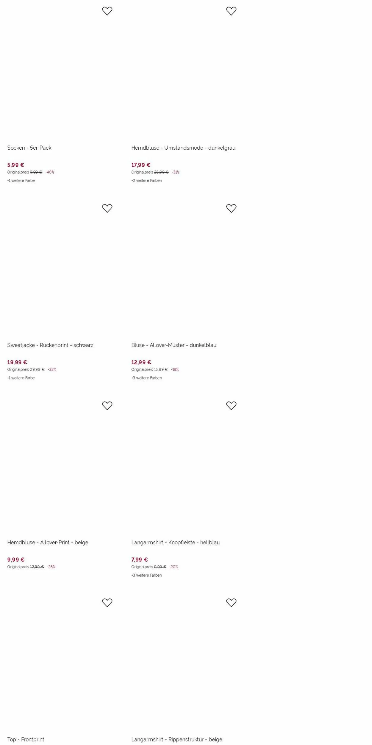 Takko Fashion Aktueller Prospekt von 12. Mai bis 18. Mai 2025 - Prospekt seite 30