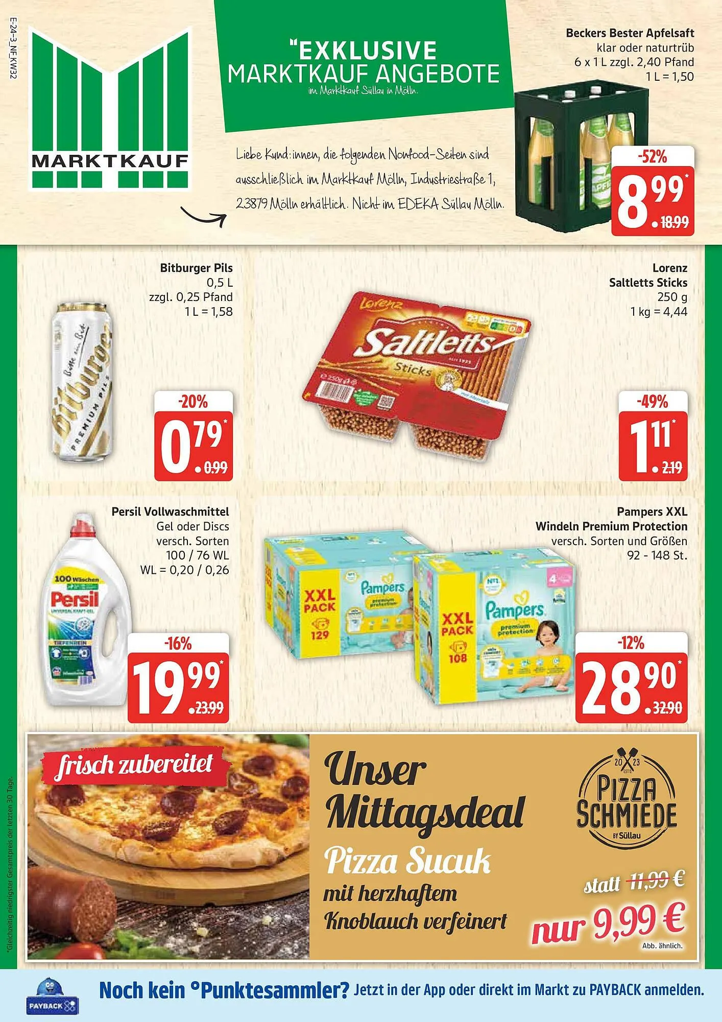 Marktkauf Prospekt von 3. August bis 9. August 2025 - Prospekt seite 24