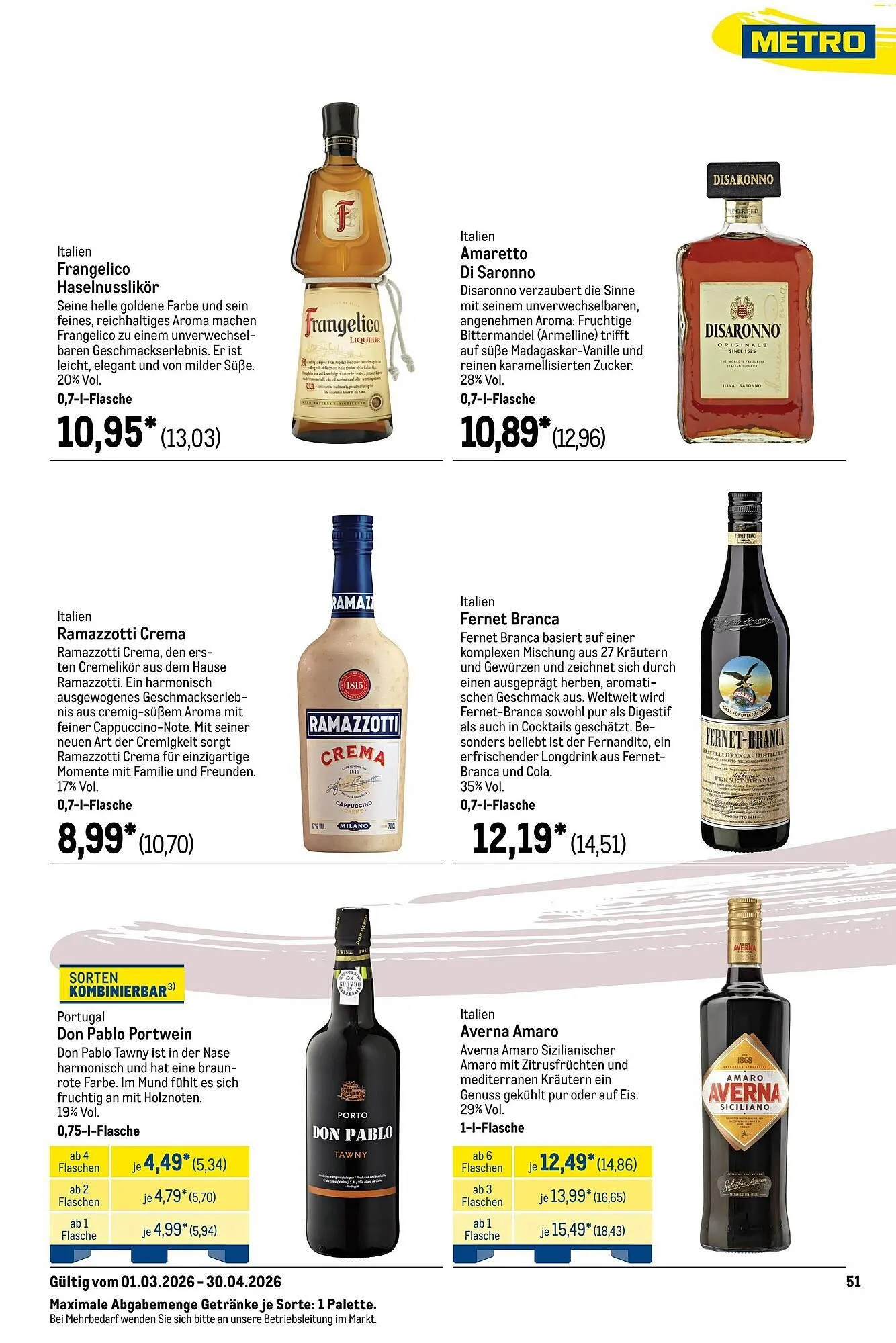 METRO Prospekt von 1. März bis 1. Mai 2026 - Prospekt seite 55