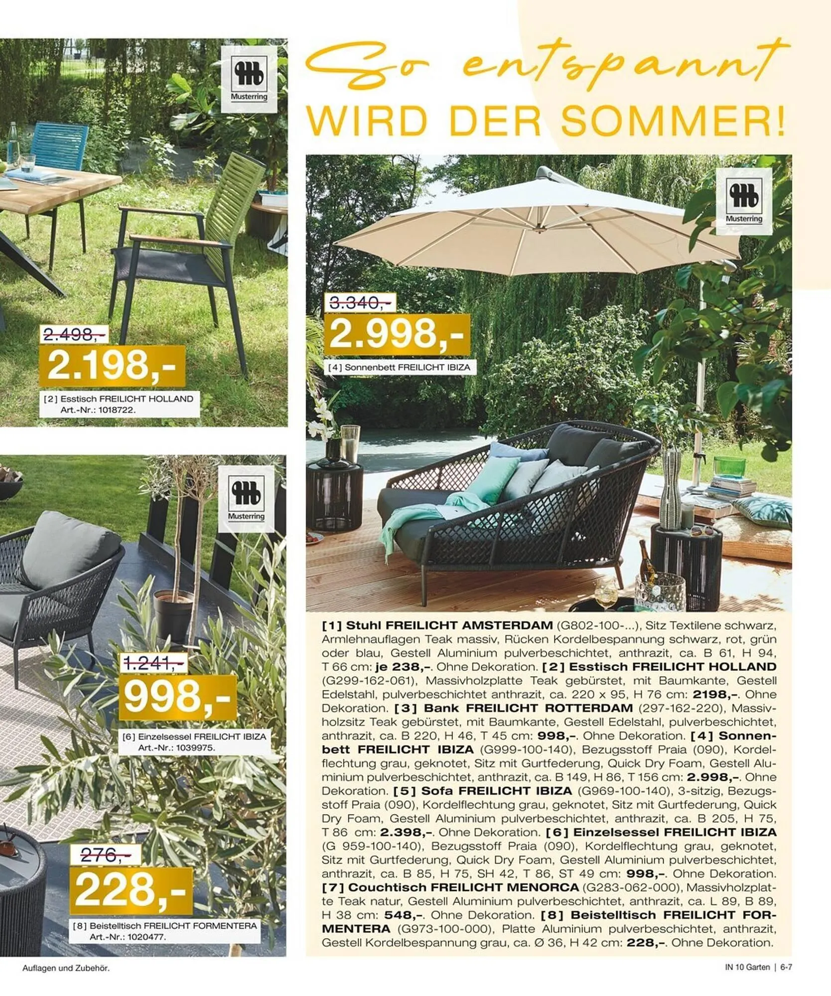 Möbel Inhofer Prospekt von 9. April bis 26. April 2025 - Prospekt seite 7