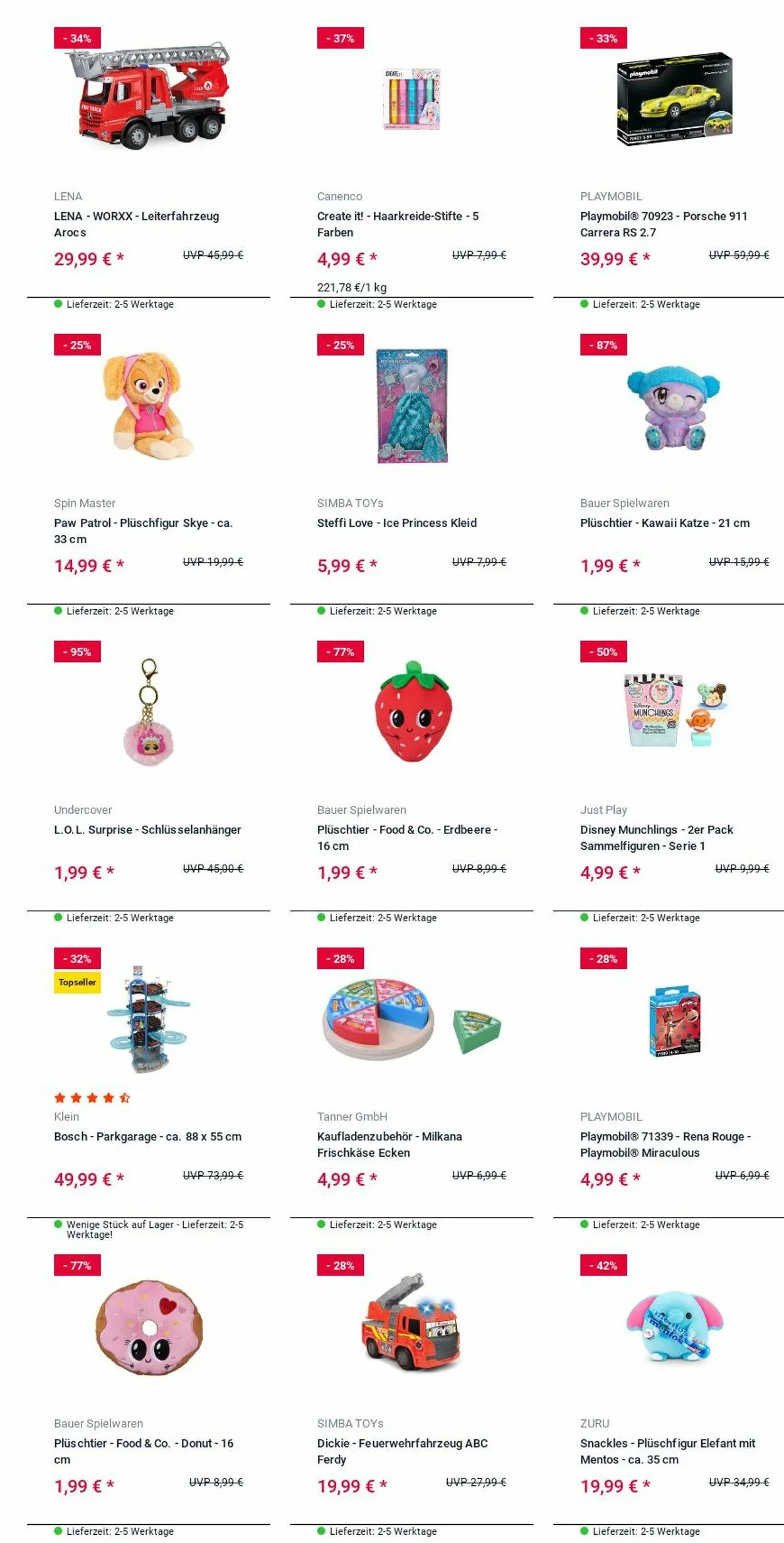 ROFU Kinderland Aktueller Prospekt von 5. Mai bis 14. Mai 2025 - Prospekt seite 38