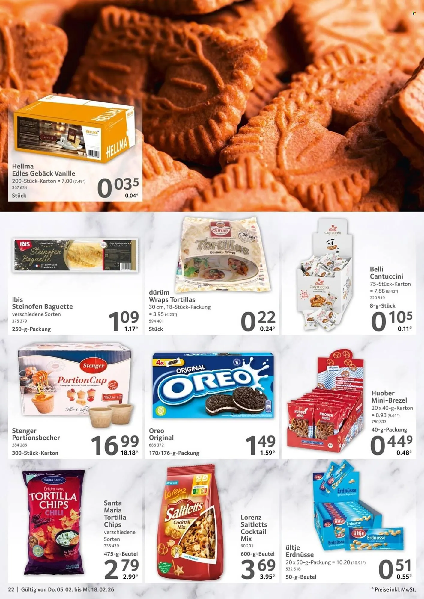 Selgros Prospekt von 5. Februar bis 18. Februar 2026 - Prospekt seite 22