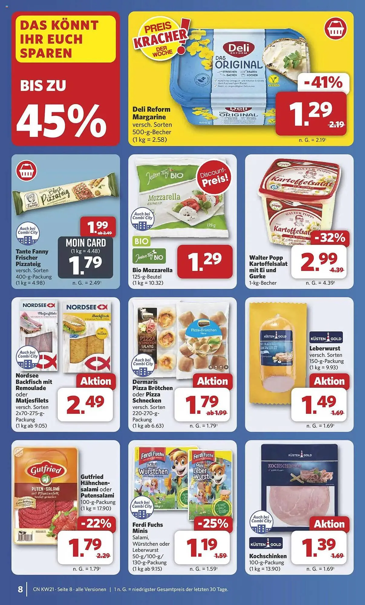 Combi Prospekt von 19. Mai bis 24. Mai 2025 - Prospekt seite 8