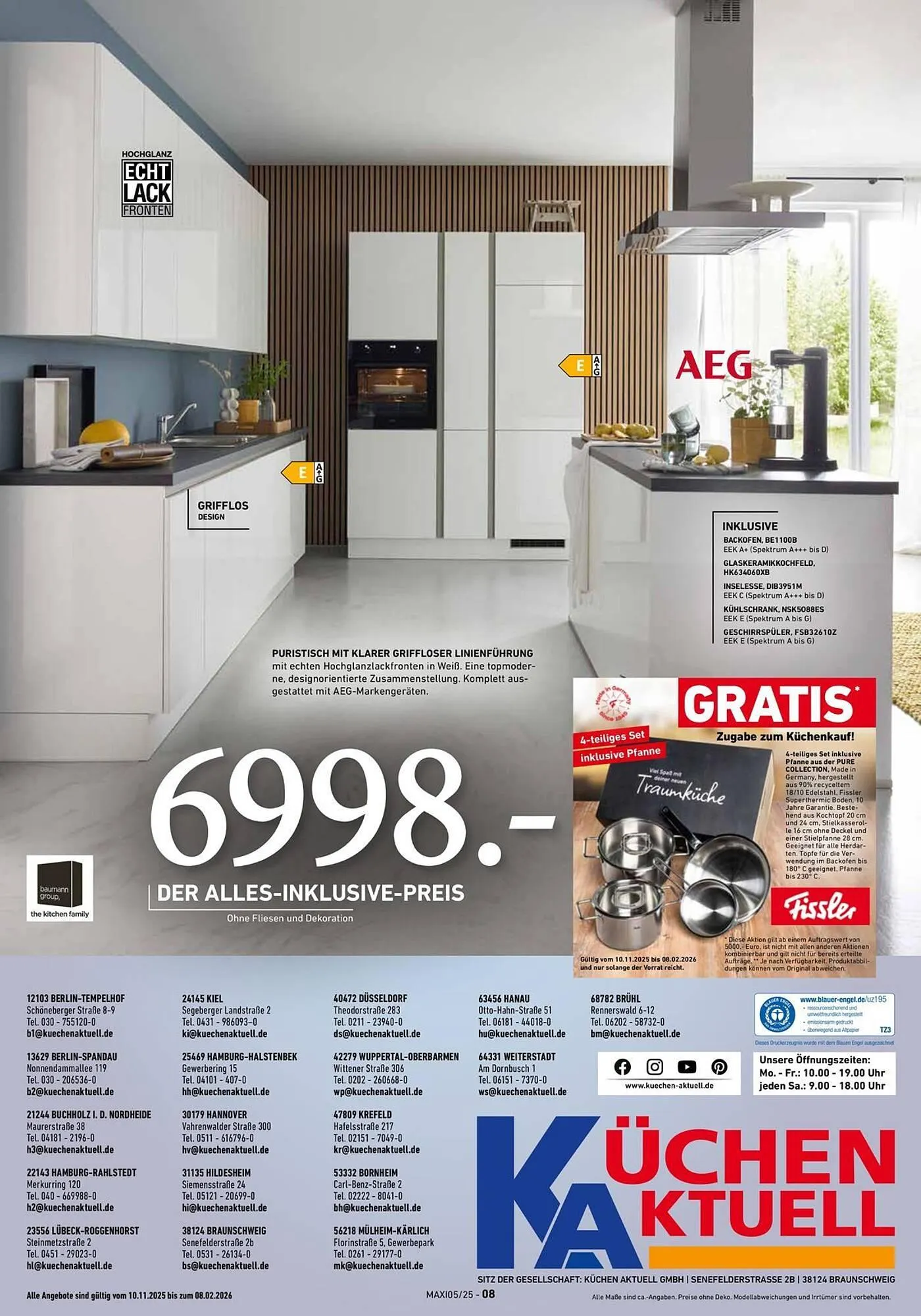 Küchen Aktuell Prospekt von 17. November bis 8. Februar 2026 - Prospekt seite 8