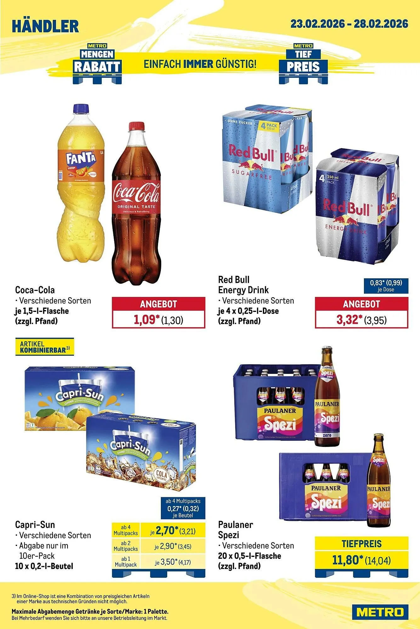 METRO Prospekt von 23. Februar bis 28. Februar 2026 - Prospekt seite 3
