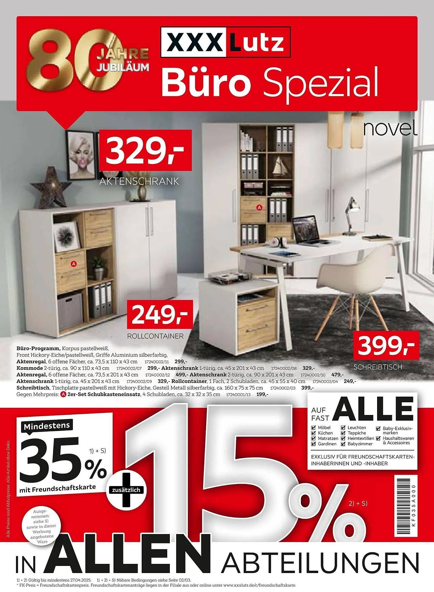 XXXLutz Prospekt von 14. April bis 27. April 2025 - Prospekt seite 1