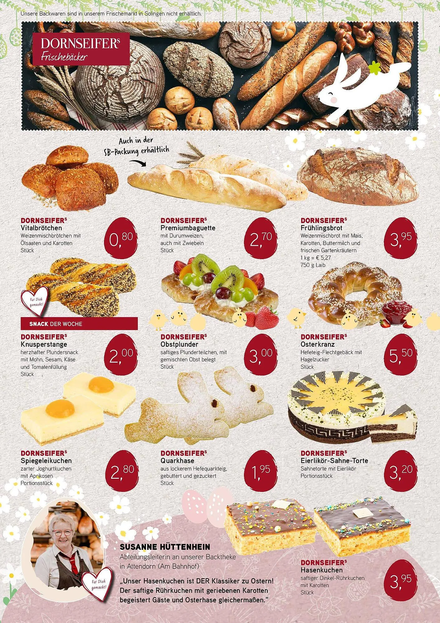 Dornseifer Prospekt von 10. April bis 19. April 2025 - Prospekt seite 7