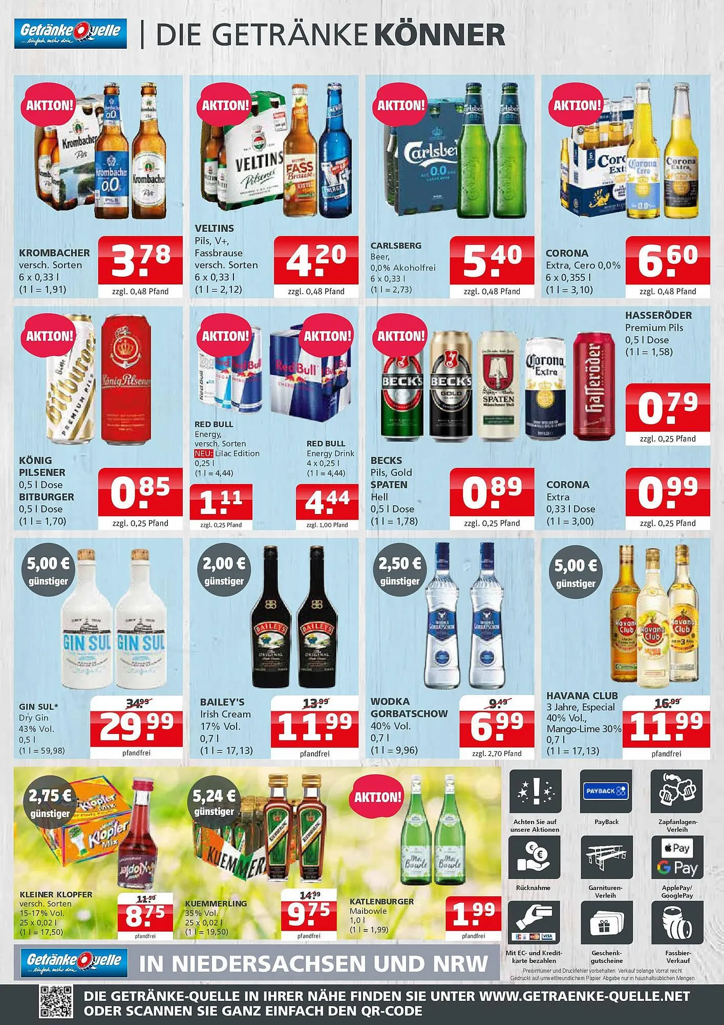 Getränke Quelle Prospekt von 27. April bis 10. Mai 2025 - Prospekt seite 4