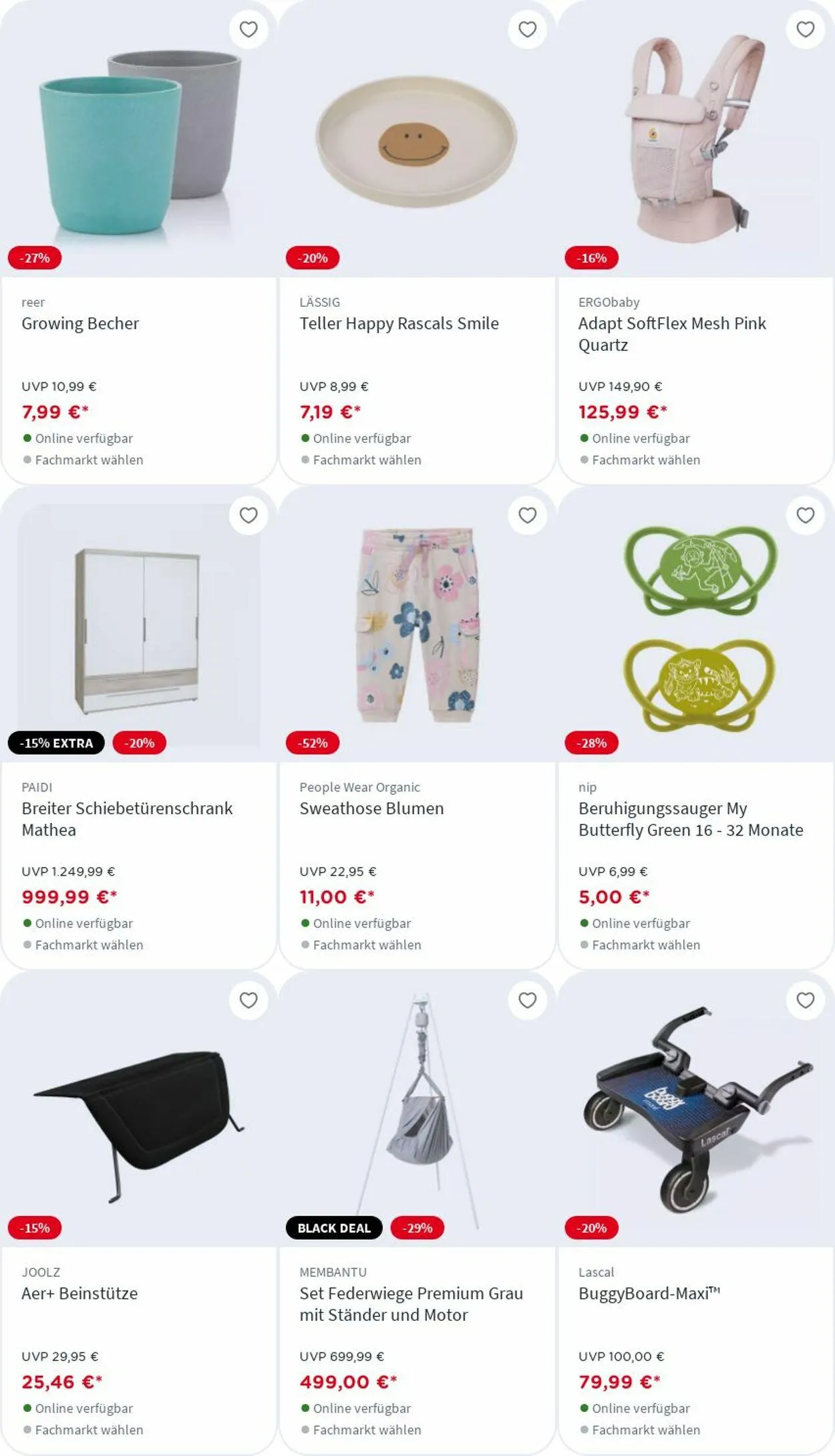 BabyOne Aktueller Prospekt von 24. November bis 30. November 2025 - Prospekt seite 72