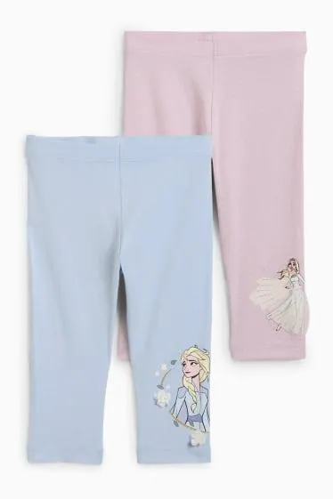 Multipack of 2 - Frozen - capri leggings