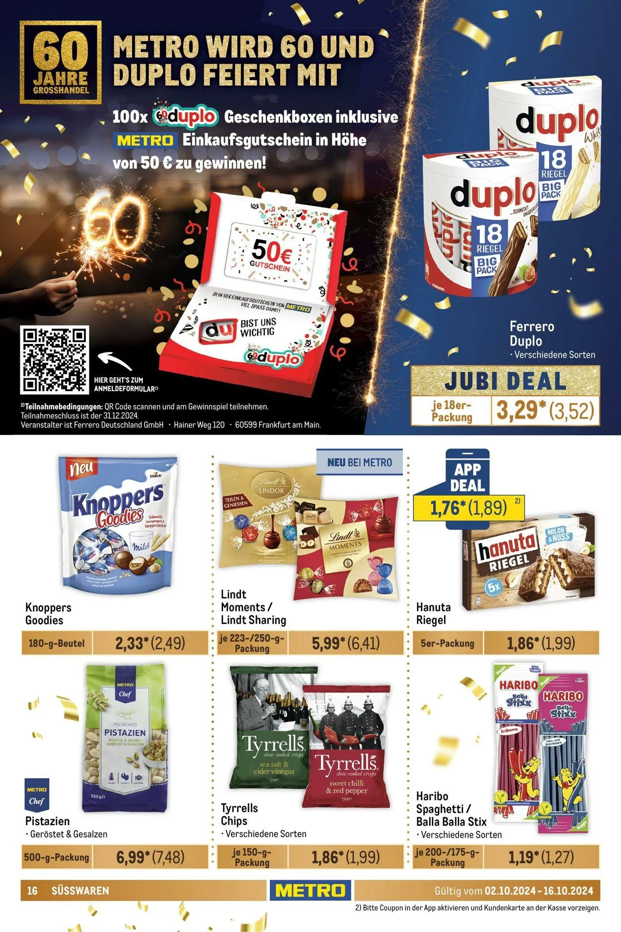 Metro Aktueller Prospekt von 1. Mai bis 15. Mai 2025 - Prospekt seite 16