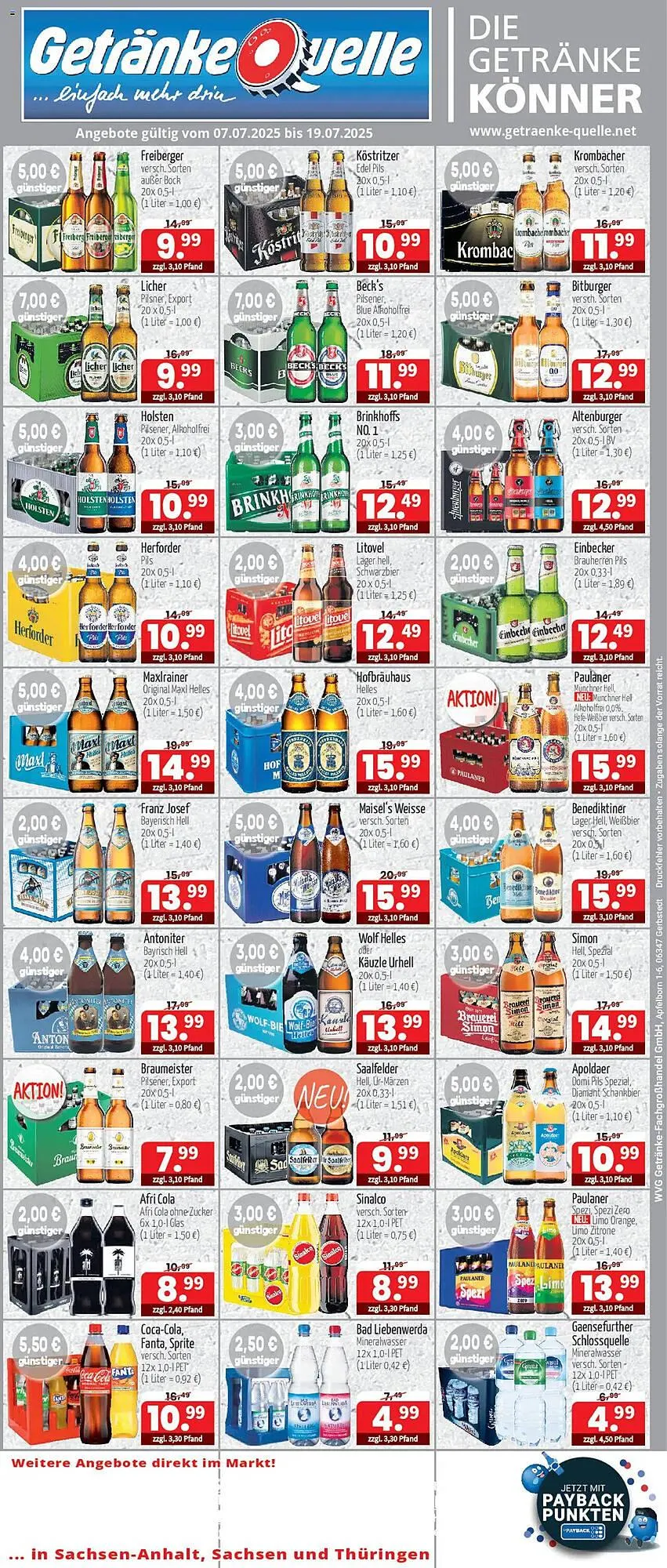 Getränke Quelle Prospekt - 1