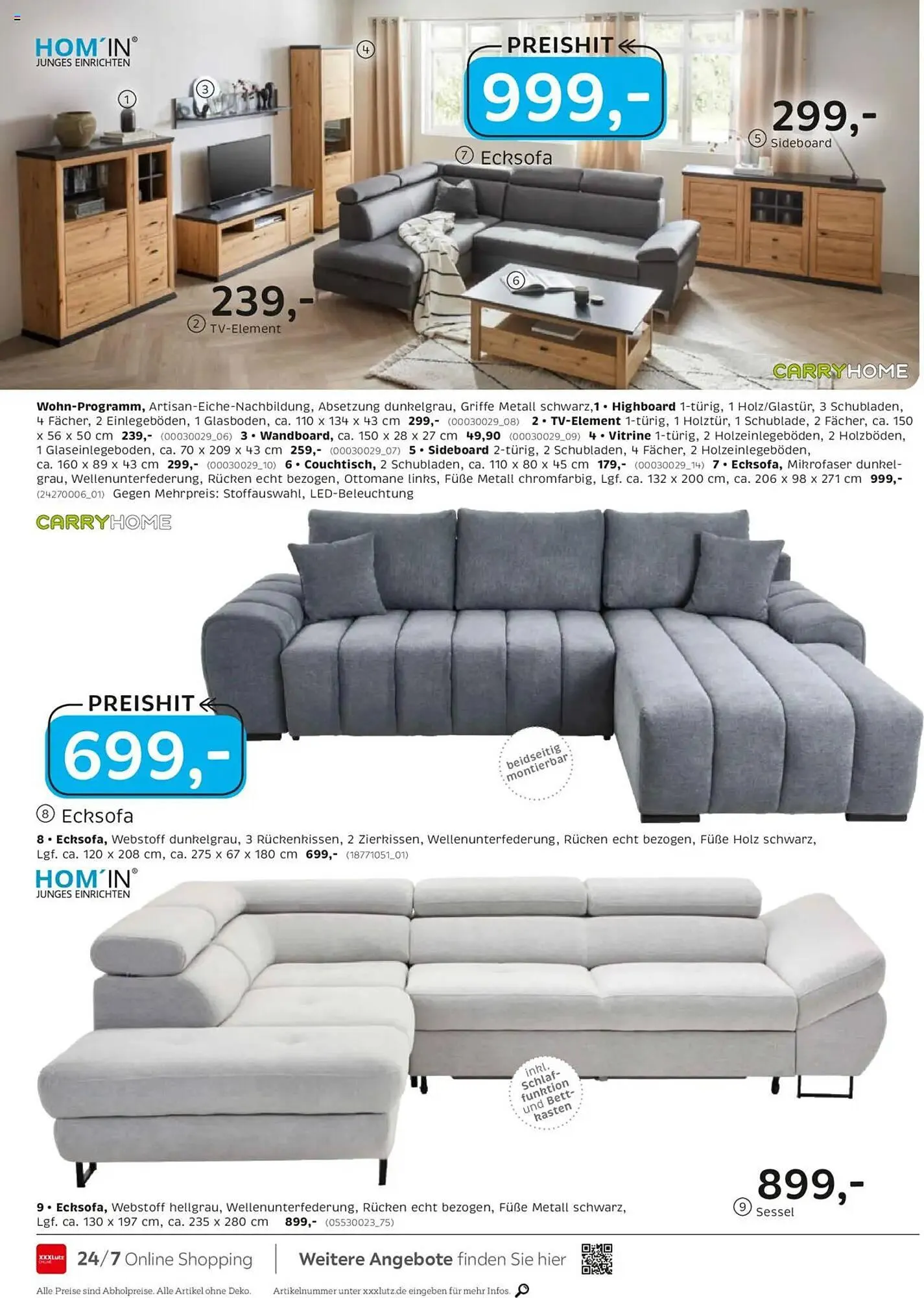 XXXLutz Prospekt von 20. Februar bis 15. März 2025 - Prospekt seite 8