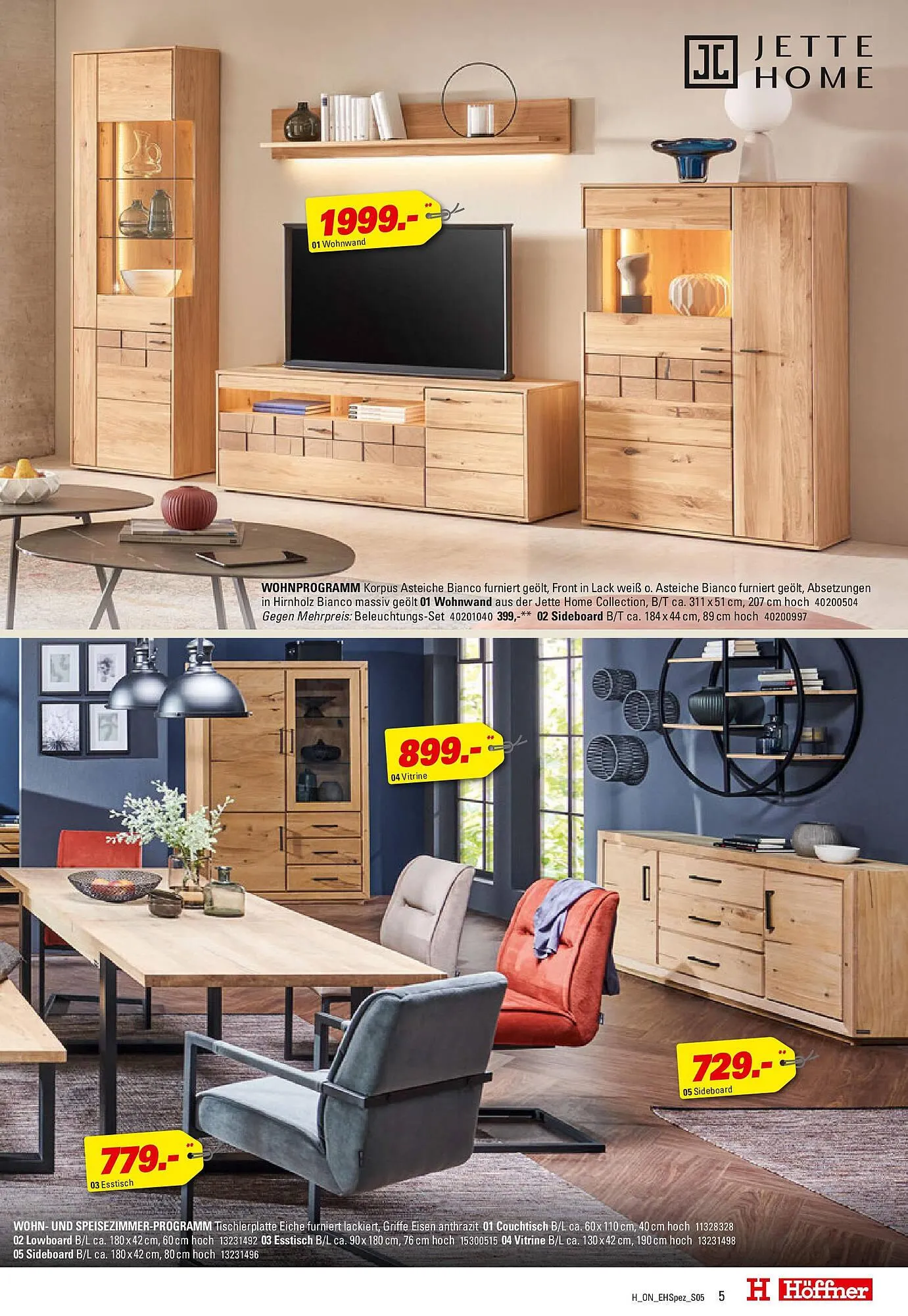 Höffner Prospekt von 15. Juli bis 29. Juli 2025 - Prospekt seite 5