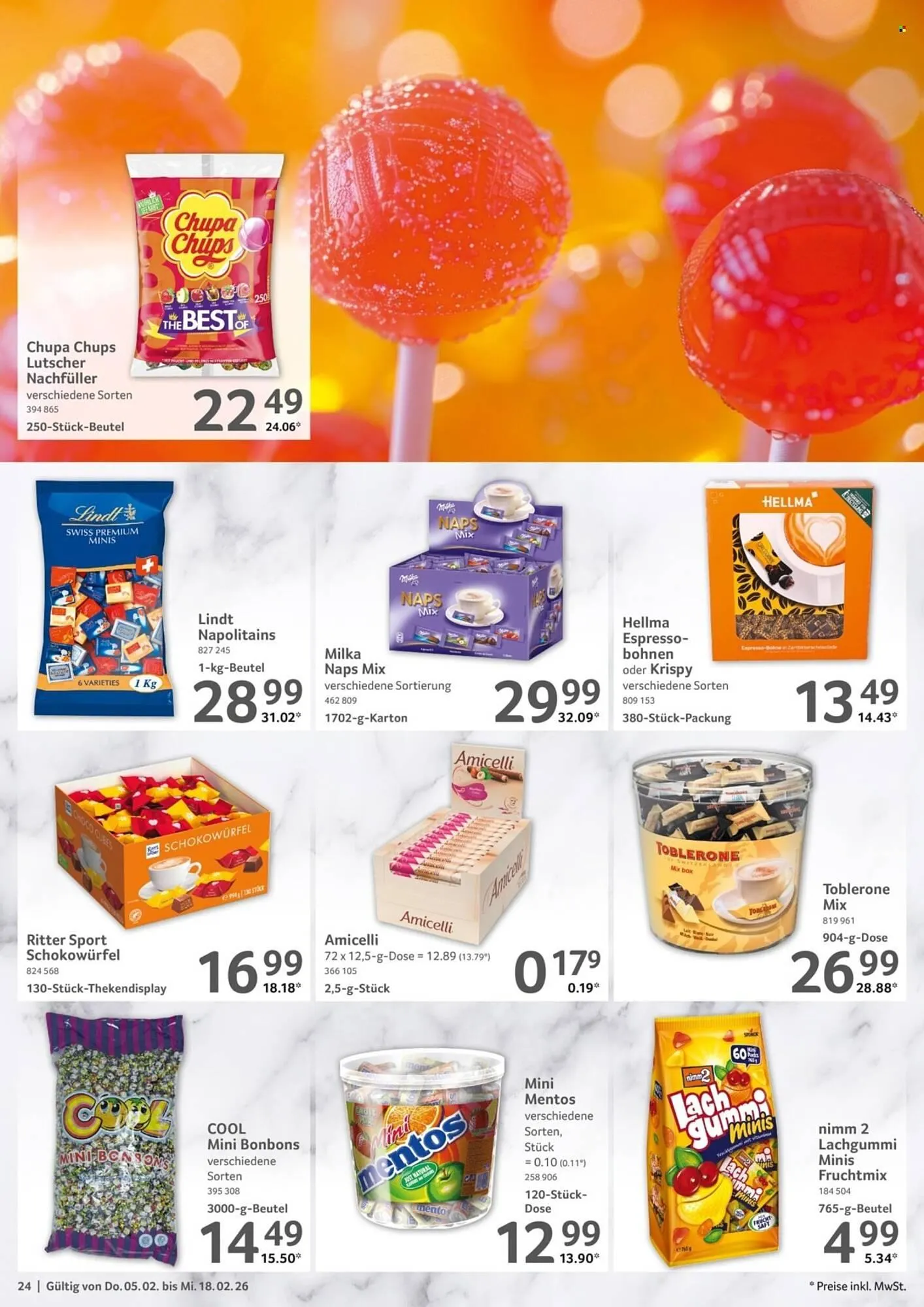 Selgros Prospekt von 5. Februar bis 18. Februar 2026 - Prospekt seite 24