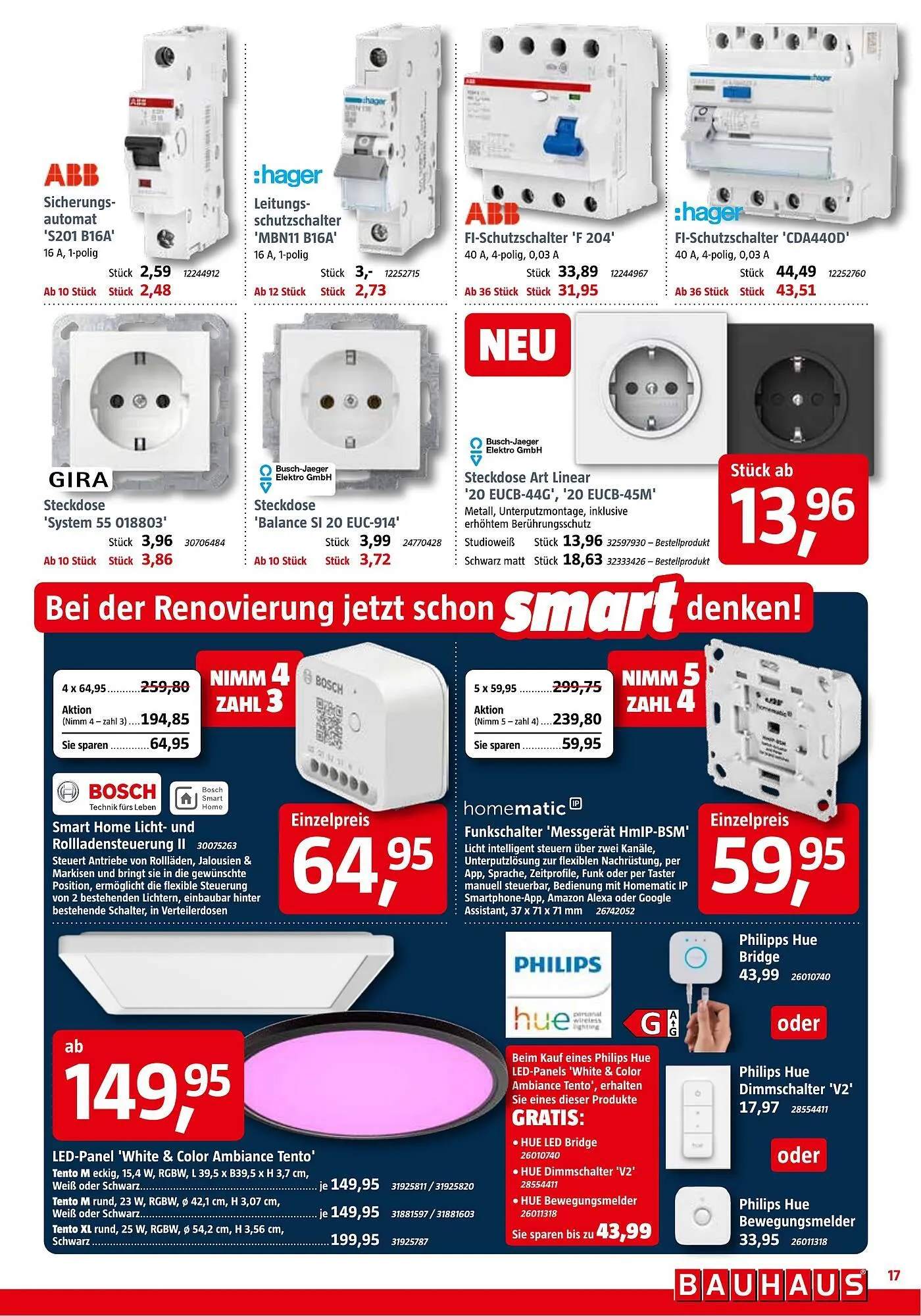 Bauhaus Prospekt von 1. November bis 29. November 2025 - Prospekt seite 17