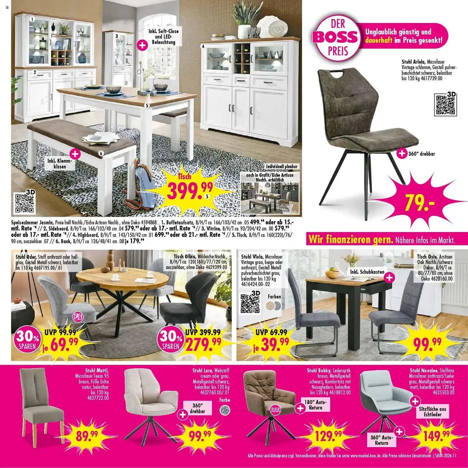 Möbel Boss Prospekt von 17. Januar bis 30. Januar 2026 - Prospekt seite 11