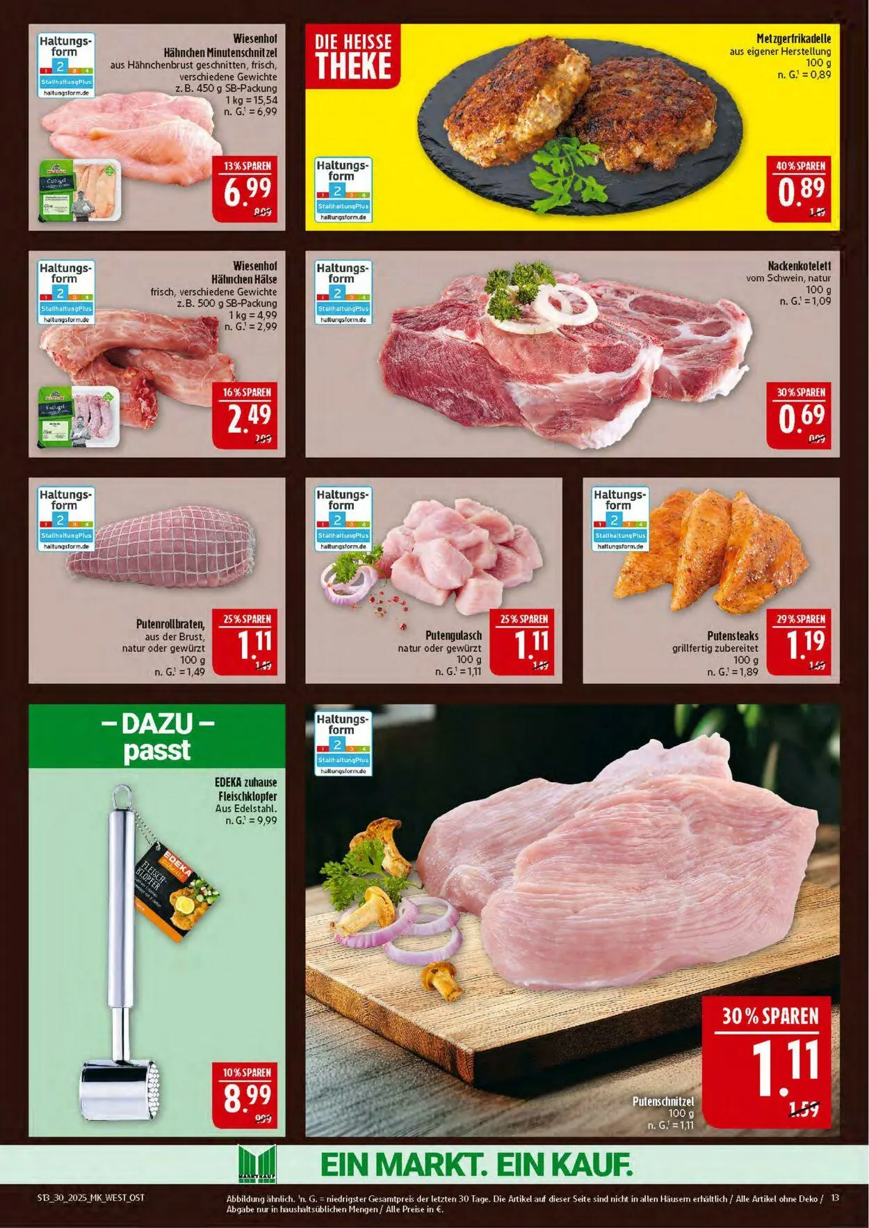 Marktkauf - Nürnberg-Thon Aktueller Prospekt von 21. Juli bis 26. Juli 2025 - Prospekt seite 13