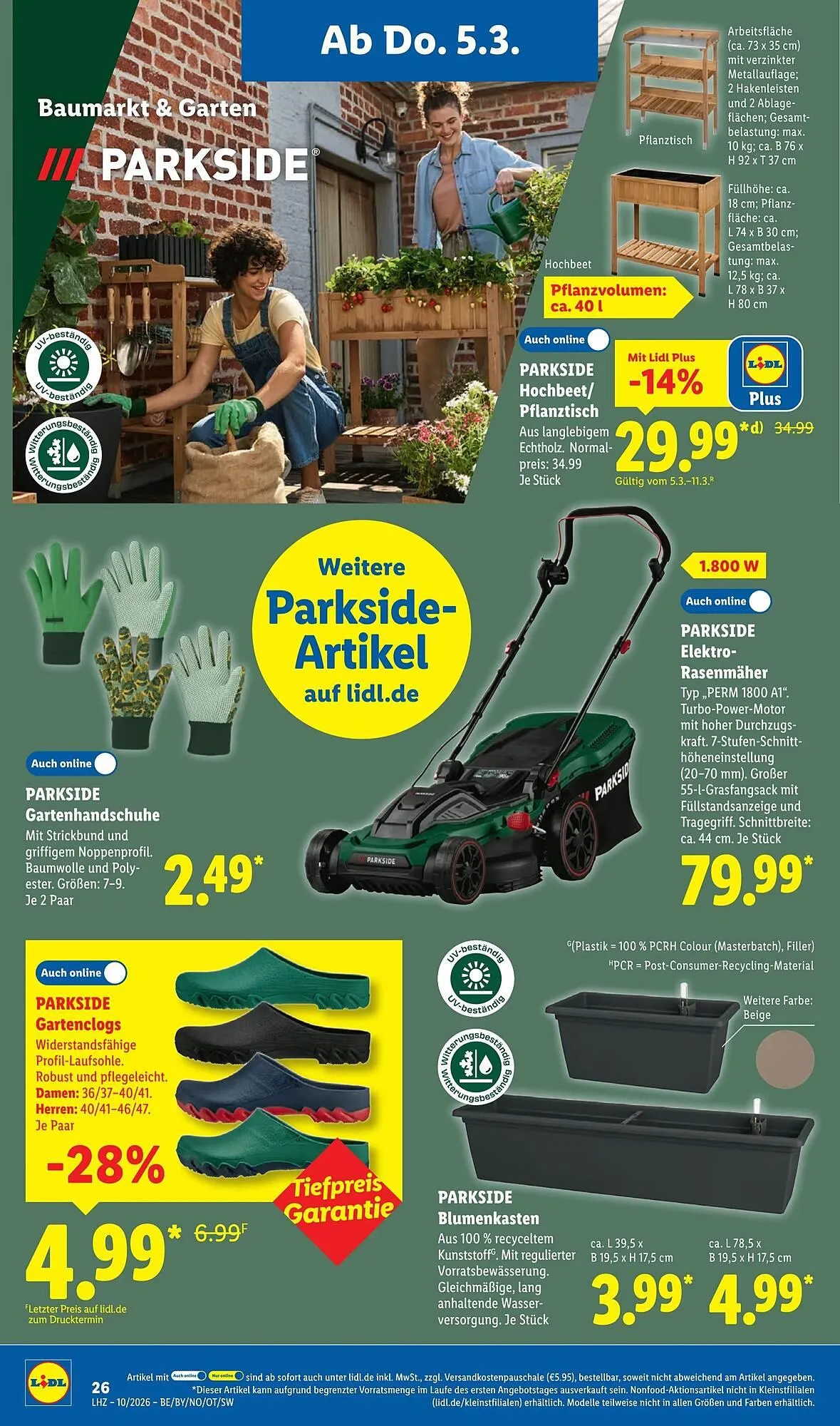 Lidl Prospekt von 2. März bis 8. März 2026 - Prospekt seite 44