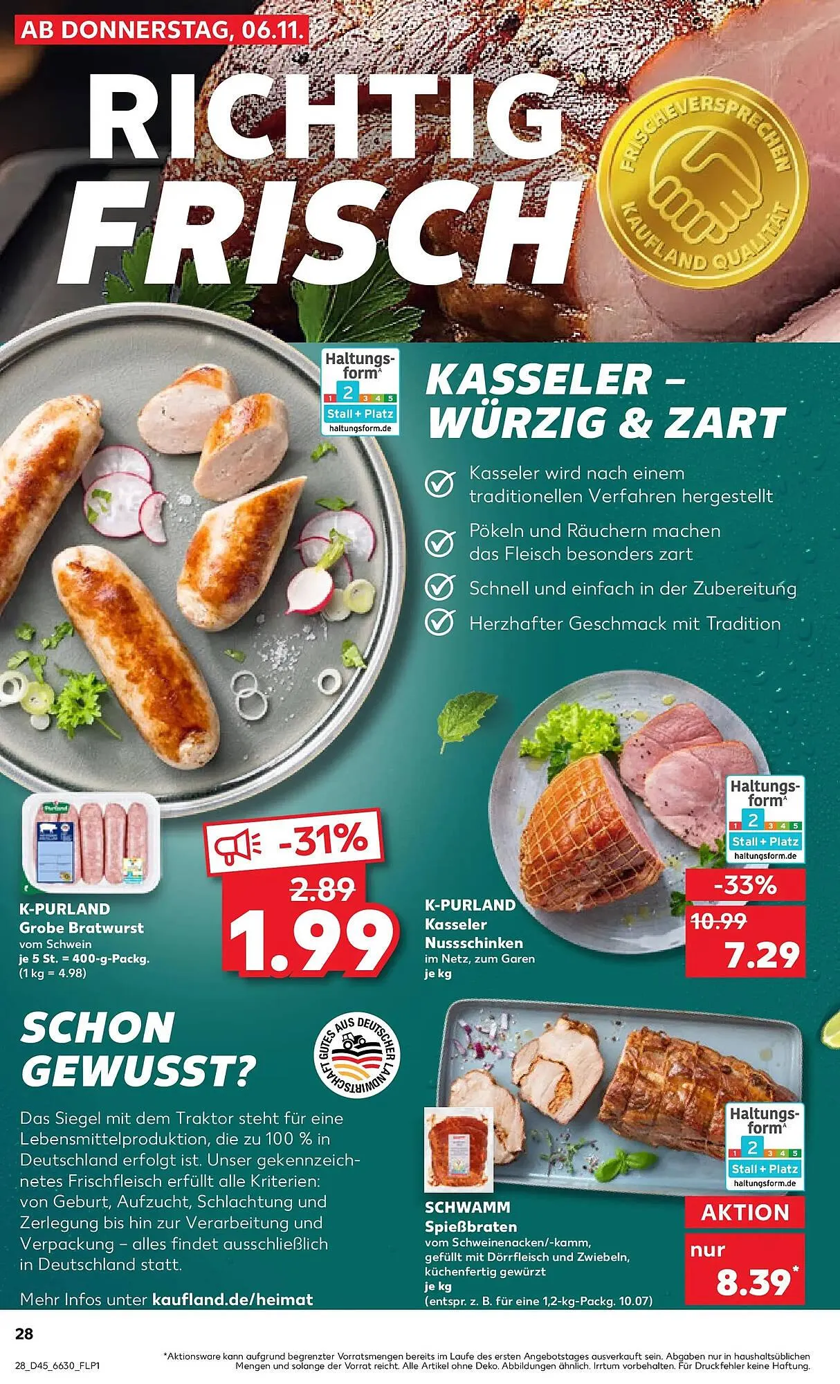 Kaufland Prospekt von 9. November bis 12. November 2025 - Prospekt seite 28