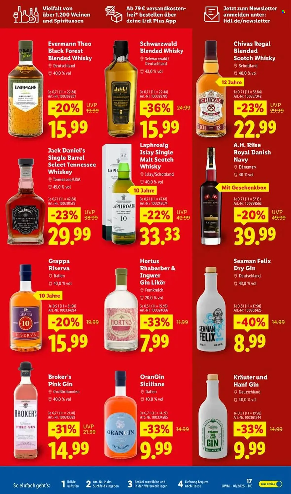 Lidl Prospekt von 1. Januar bis 31. Januar 2026 - Prospekt seite 17