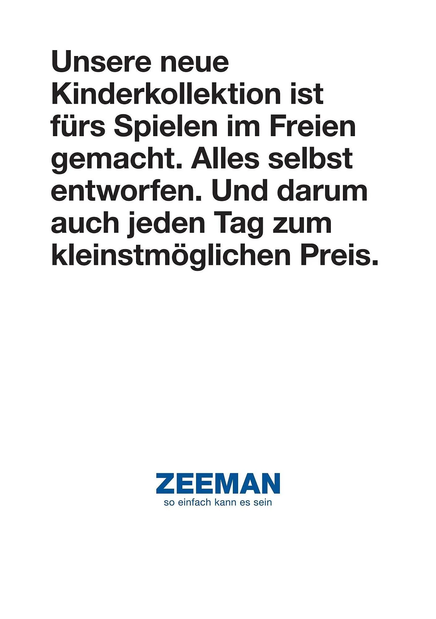 Zeeman Prospekt von 21. März bis 4. April 2026 - Prospekt seite 2