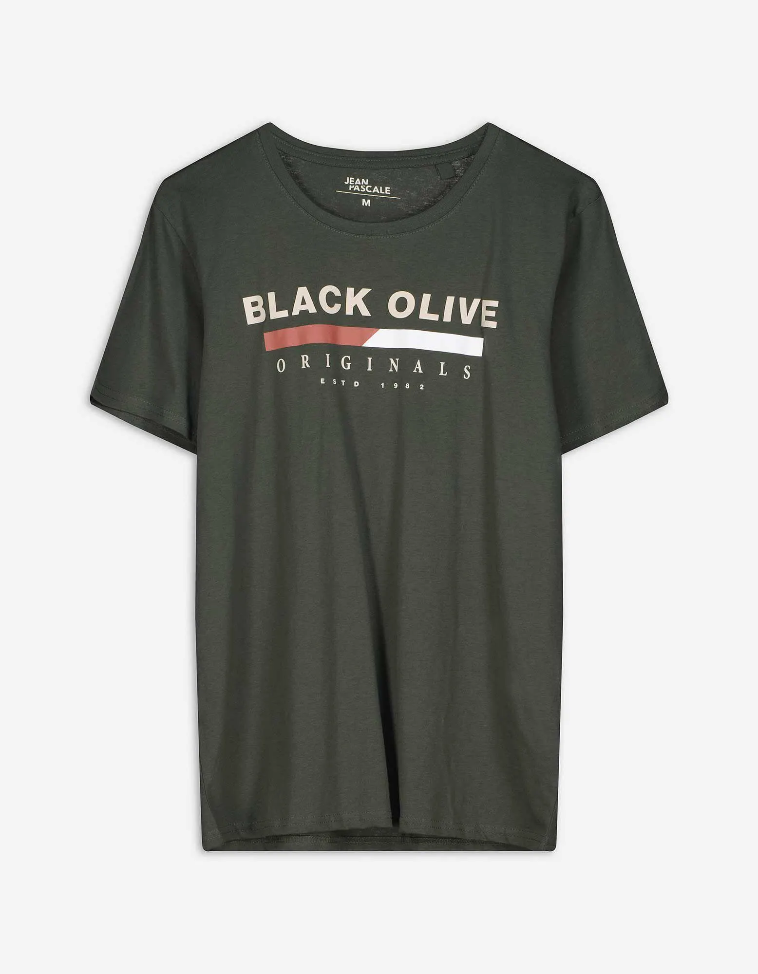 T-Shirt - Rundhals-Ausschnitt - dunkelgrün