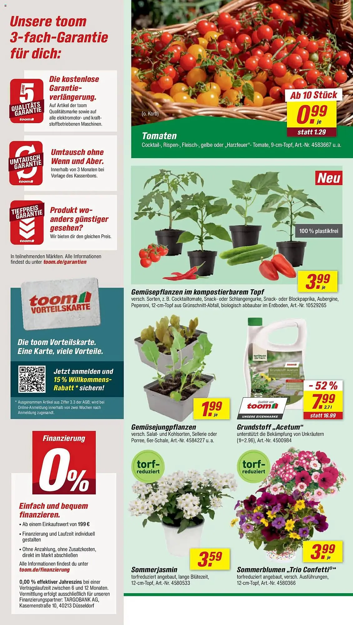 Toom Baumarkt Prospekt von 25. April bis 1. Mai 2026 - Prospekt seite 2