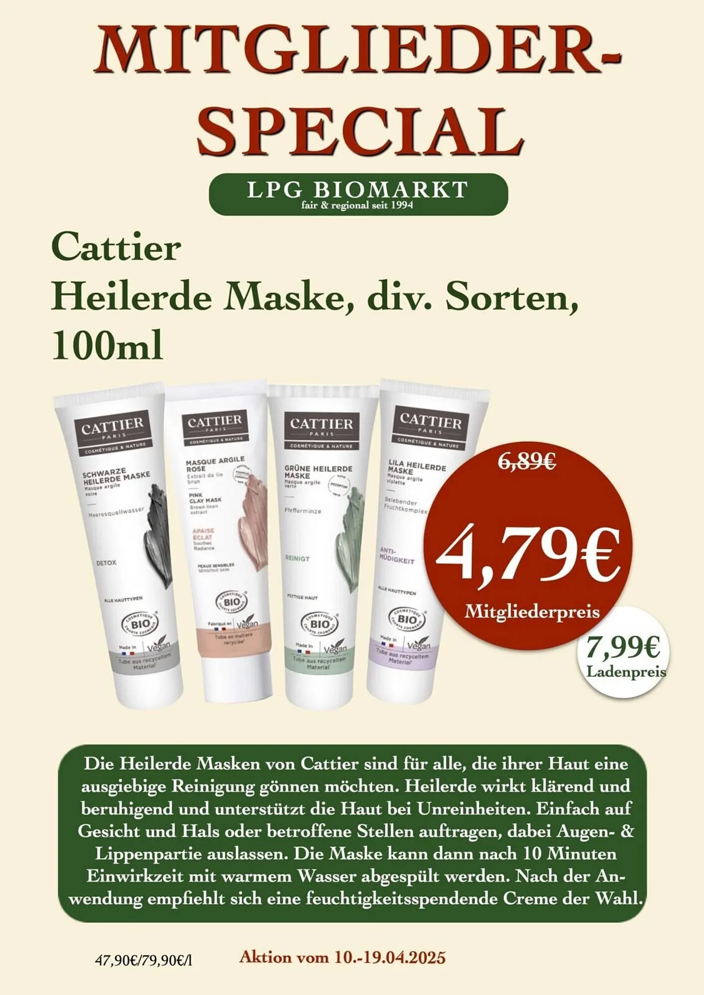 LPG Biomarkt Prospekt von 10. April bis 16. April 2025 - Prospekt seite 23