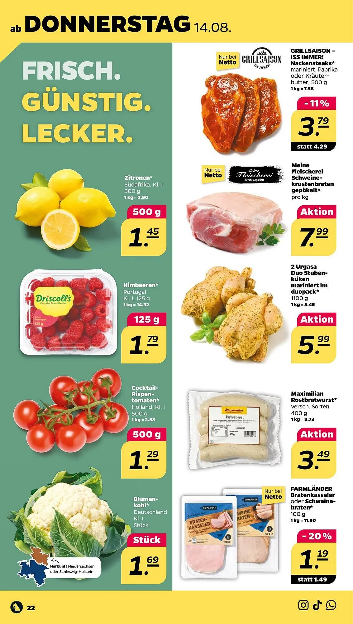 NETTO Prospekt von 11. August bis 16. August 2025 - Prospekt seite 24