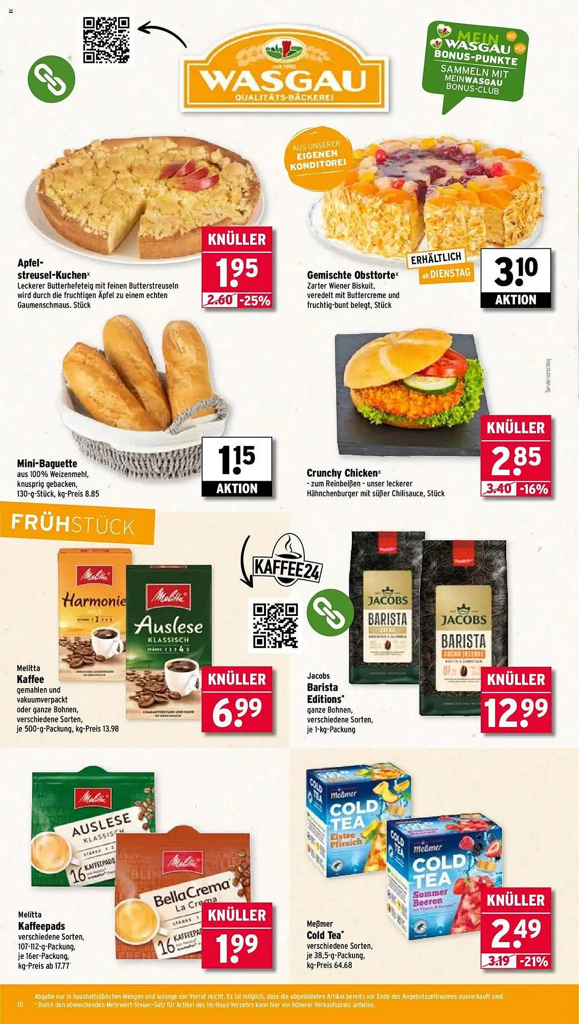 Wasgau Prospekt von 7. Juli bis 12. Juli 2025 - Prospekt seite 10