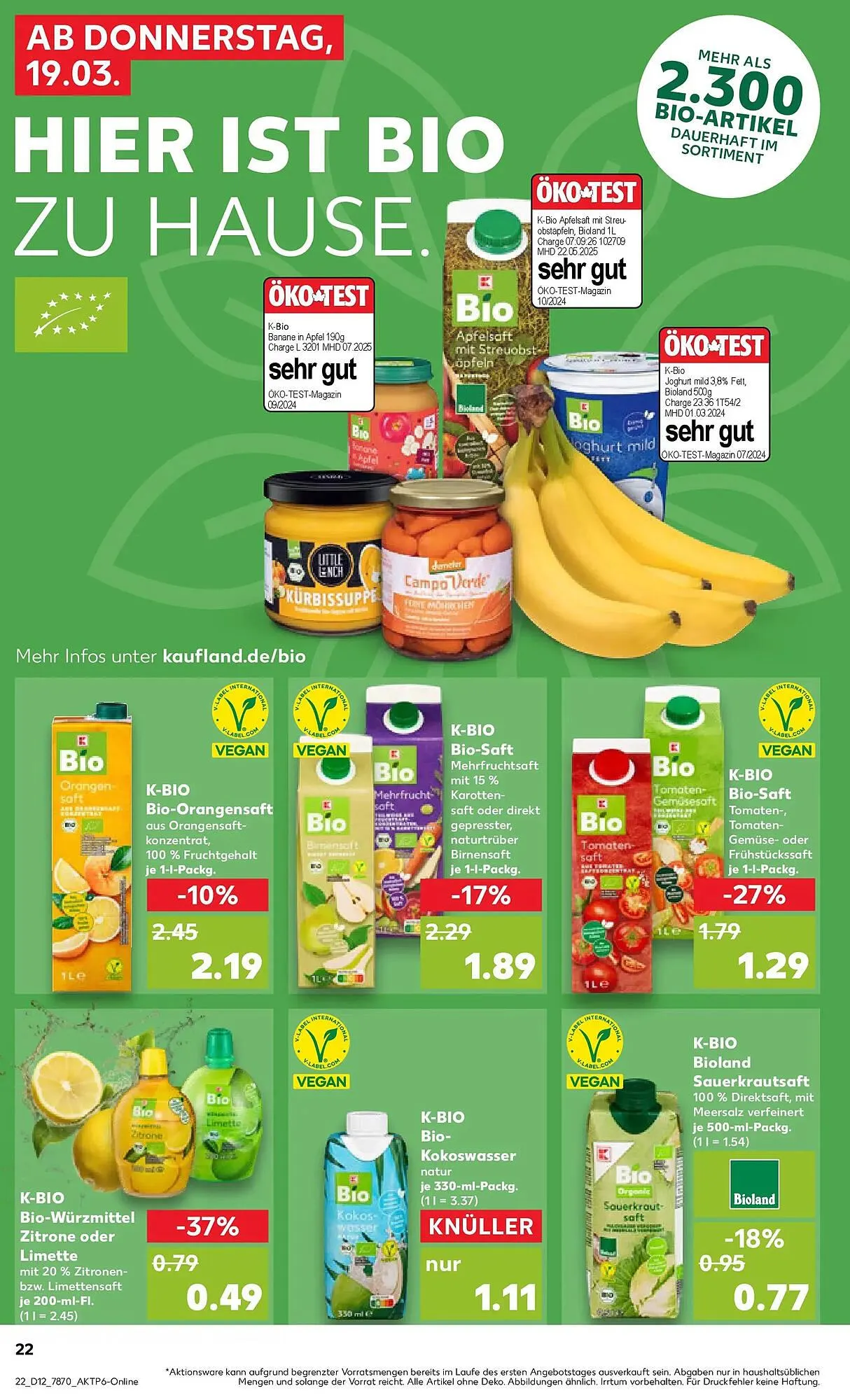 Kaufland Prospekt von 15. März bis 18. März 2026 - Prospekt seite 34