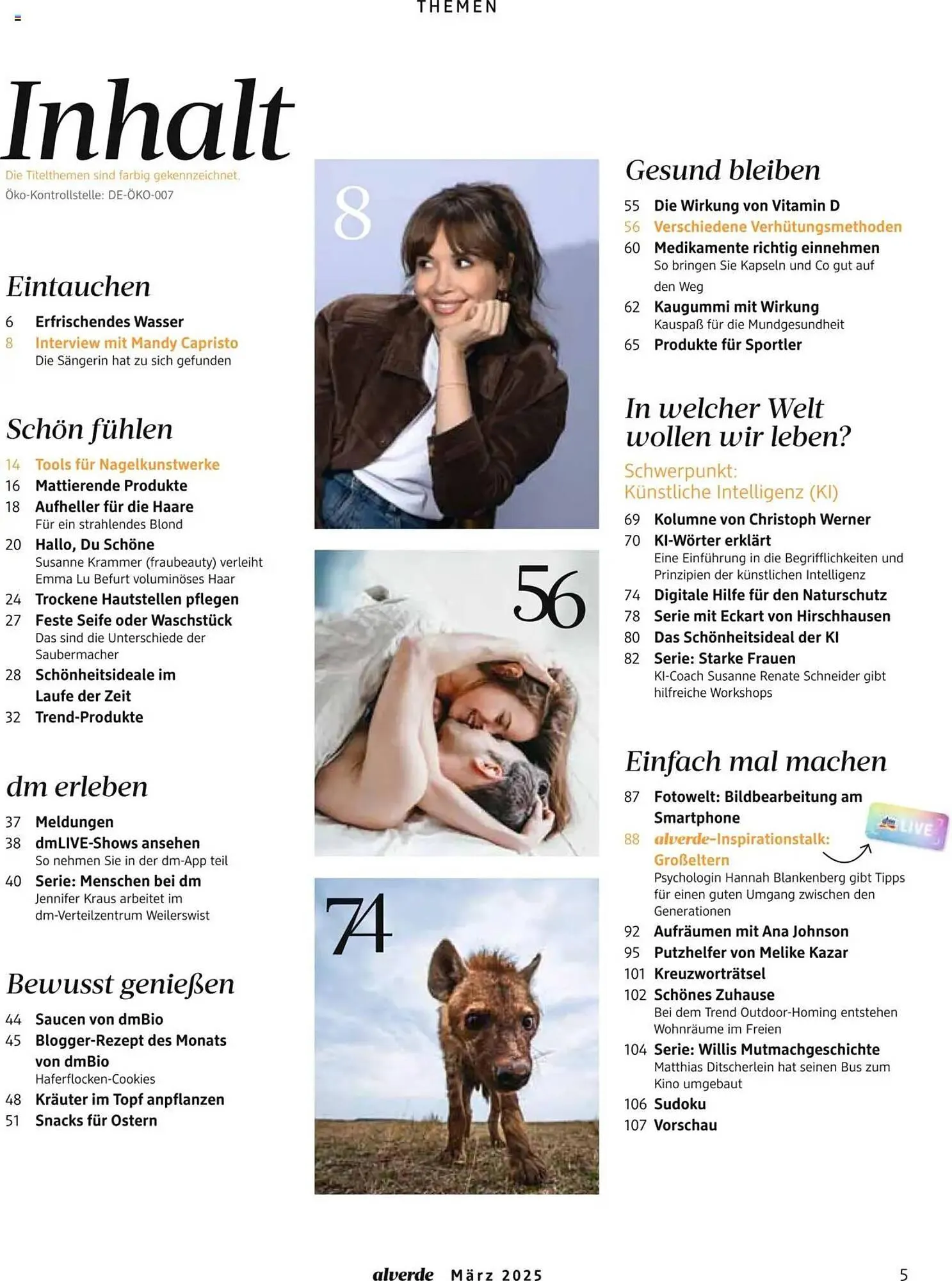 dm drogerie Prospekt von 1. März bis 31. März 2025 - Prospekt seite 5