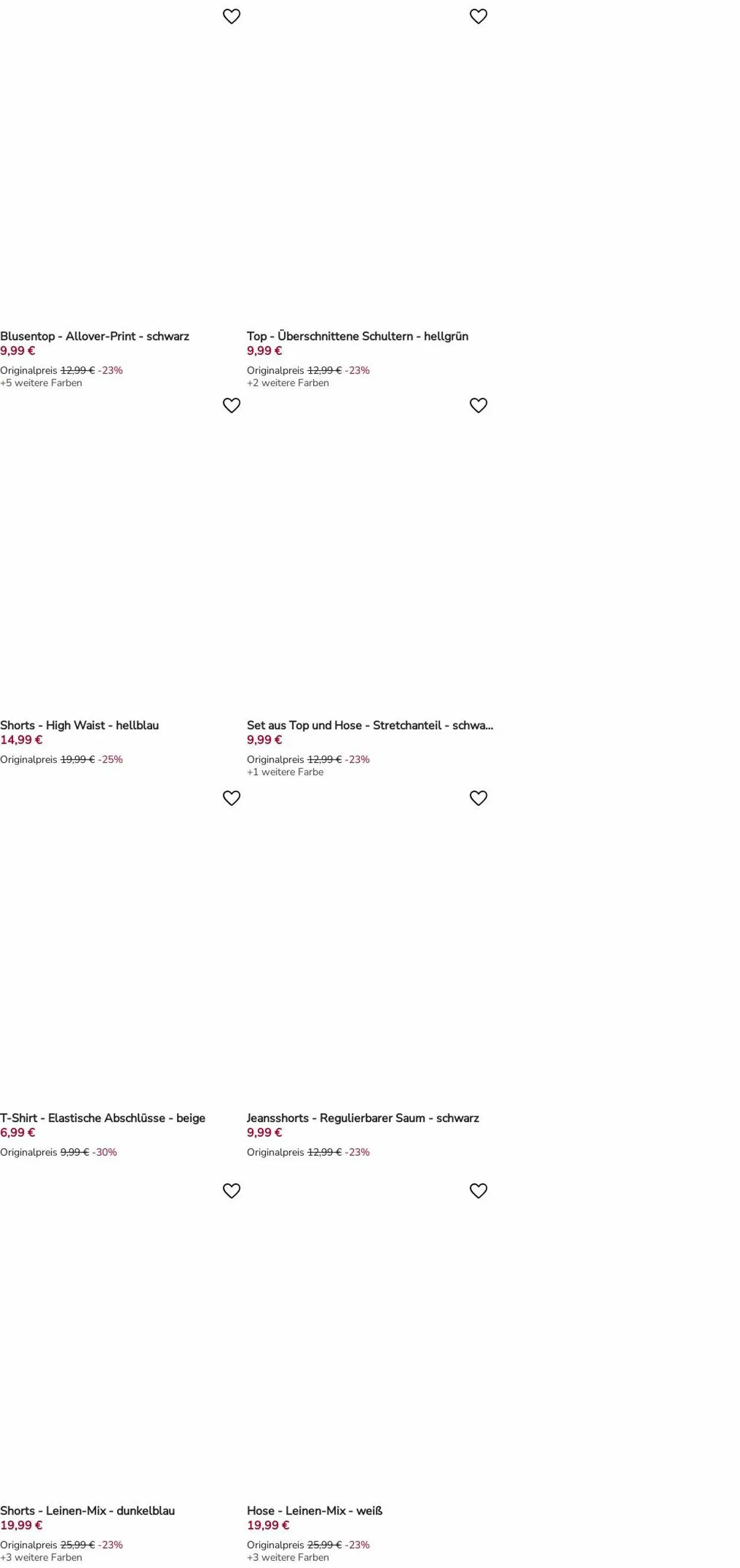 Takko Fashion Aktueller Prospekt von 11. August bis 17. August 2025 - Prospekt seite 10