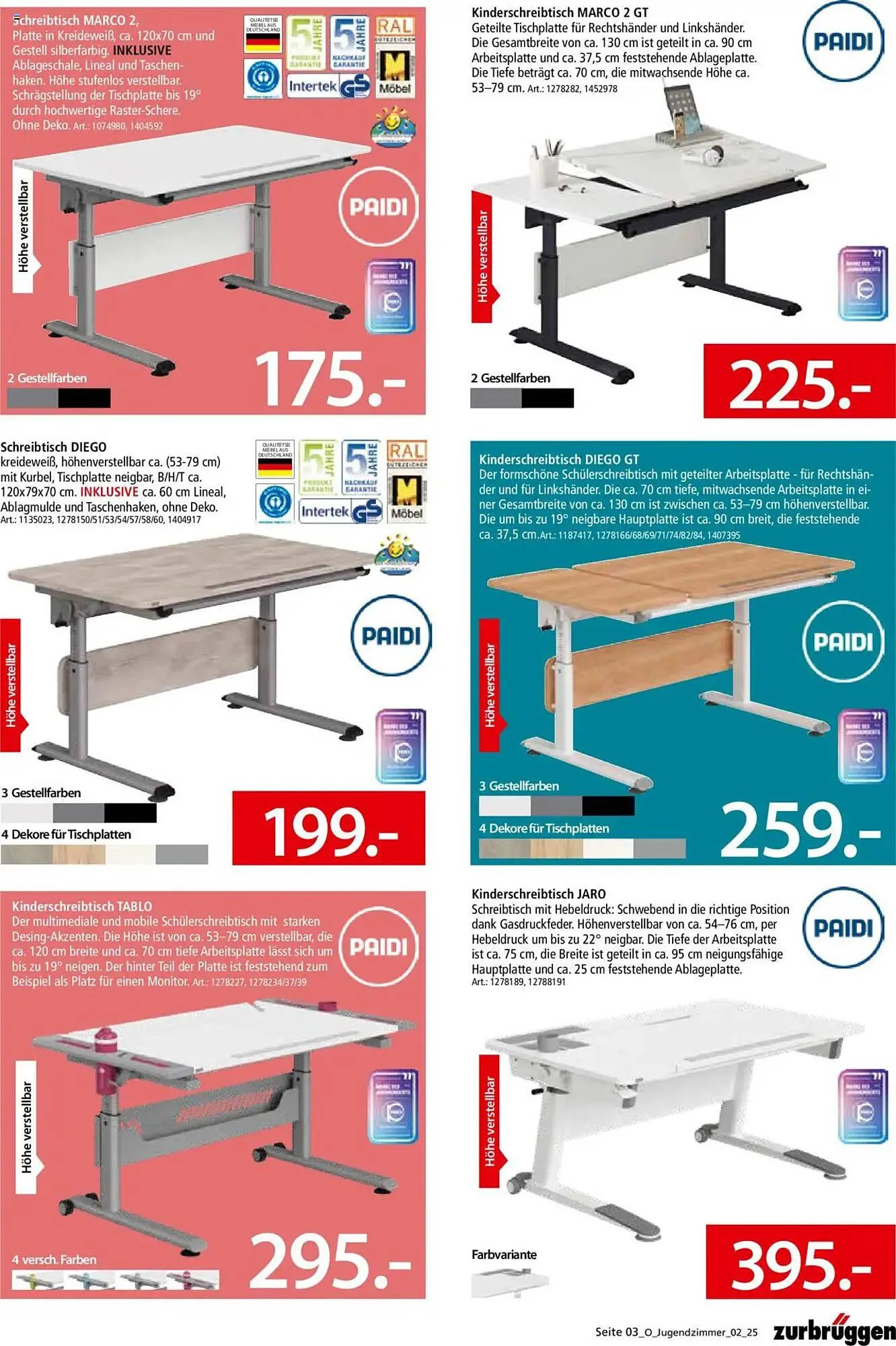 Zurbrüggen Prospekt von 9. August bis 15. September 2025 - Prospekt seite 3