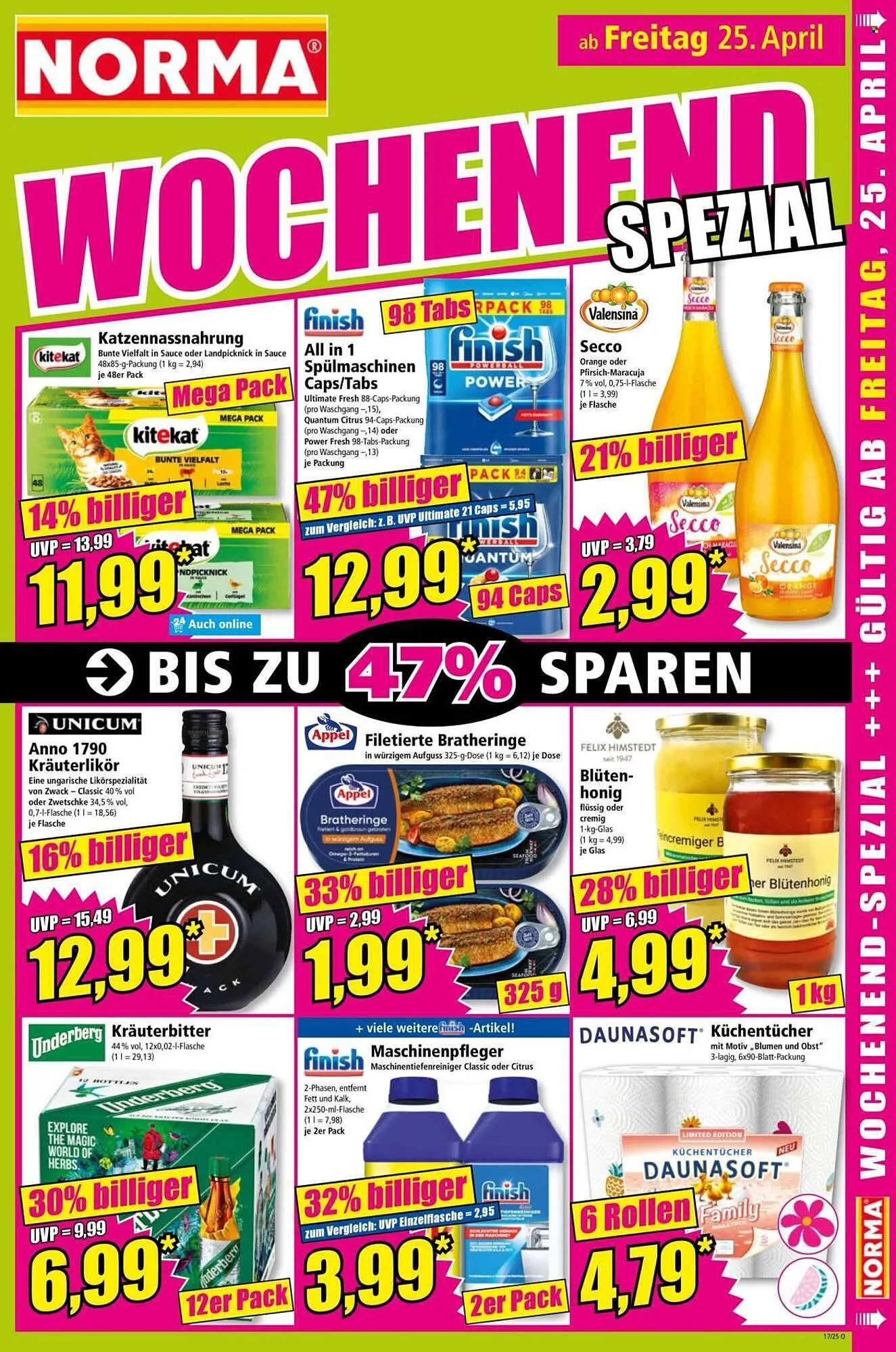 Norma Prospekt von 22. April bis 27. April 2025 - Prospekt seite 17