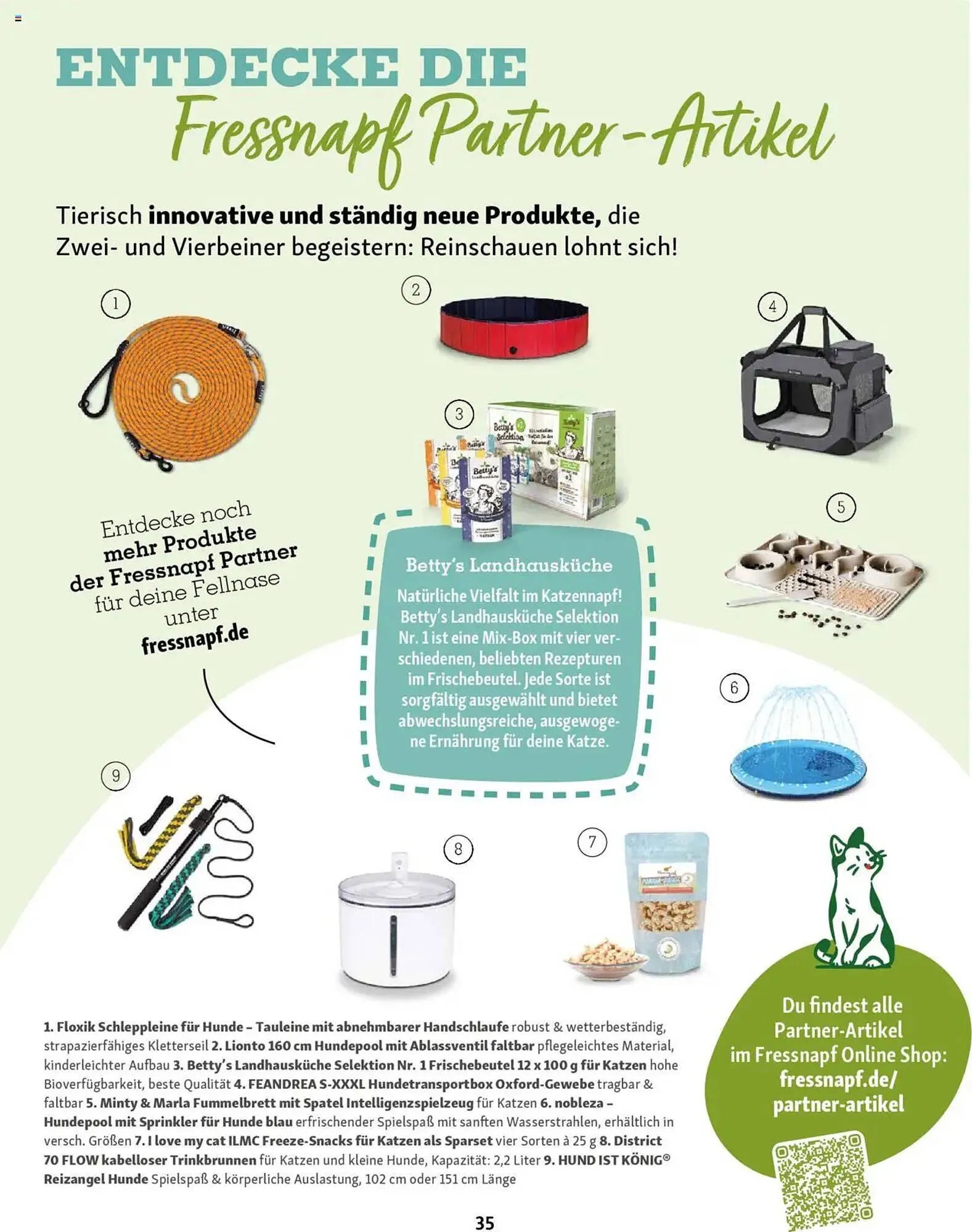 Fressnapf Prospekt von 1. Mai bis 30. Juni 2025 - Prospekt seite 35