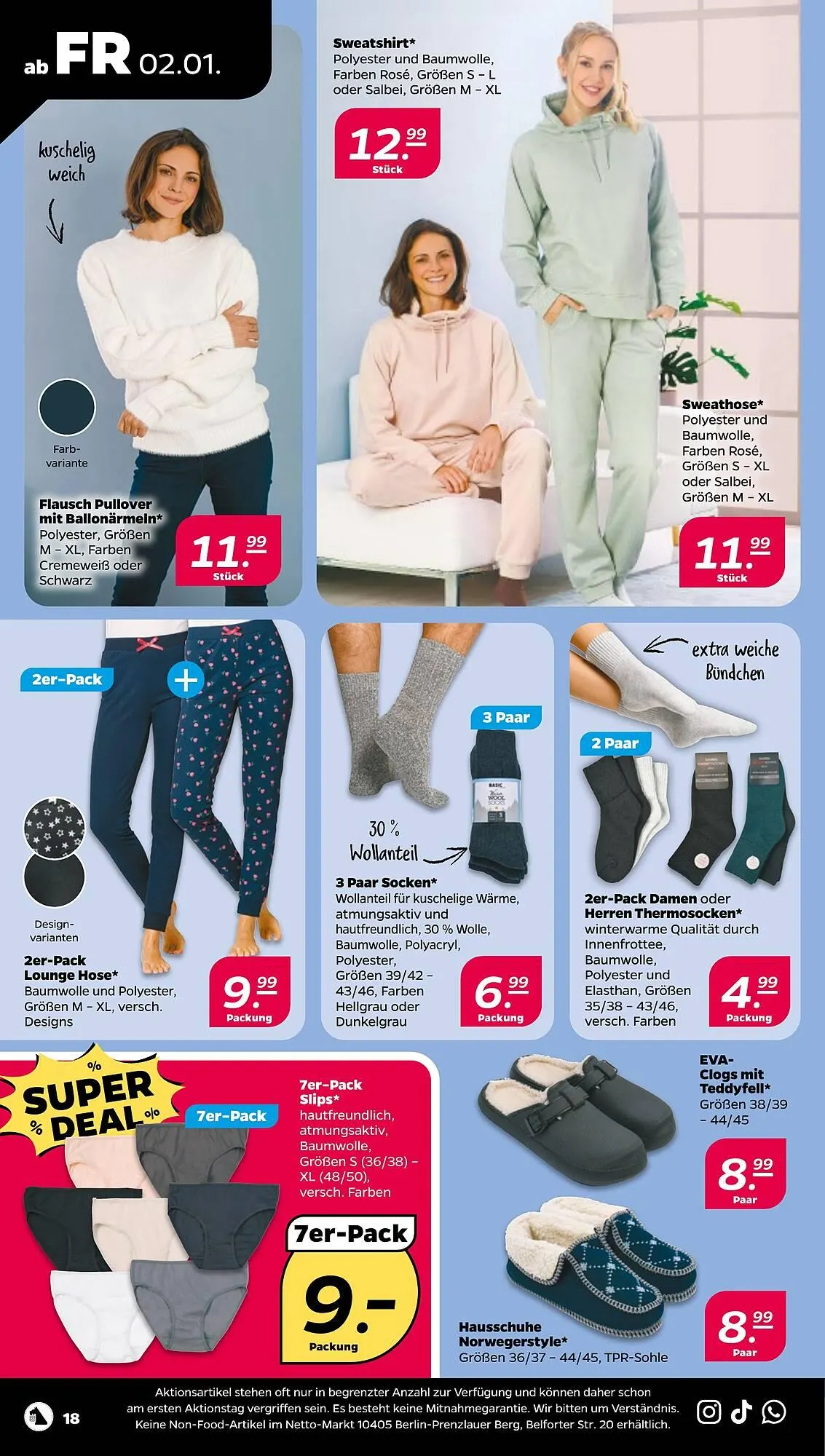 NETTO Prospekt von 29. Dezember bis 3. Januar 2026 - Prospekt seite 18