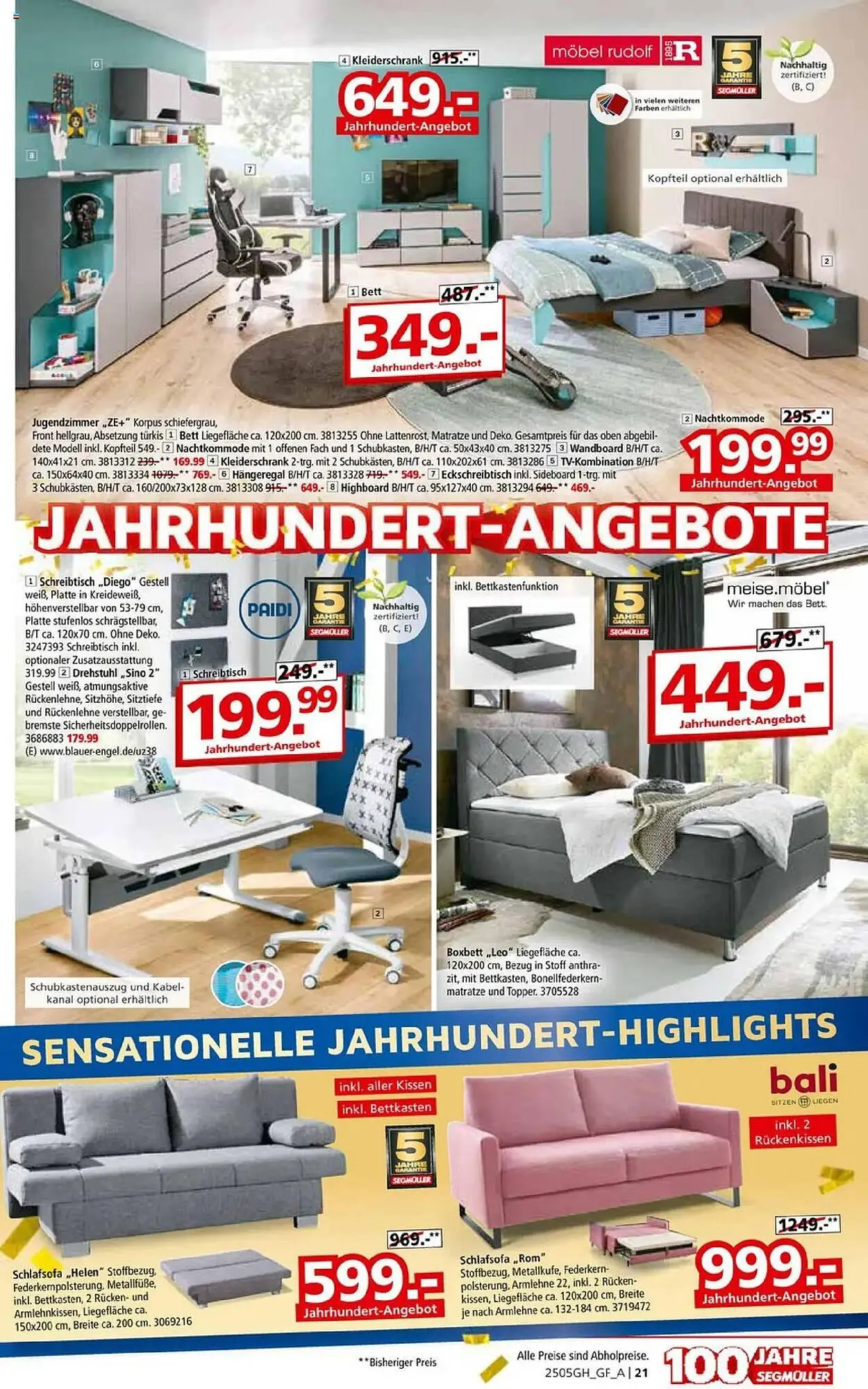 Segmüller Prospekt von 19. April bis 26. April 2025 - Prospekt seite 33