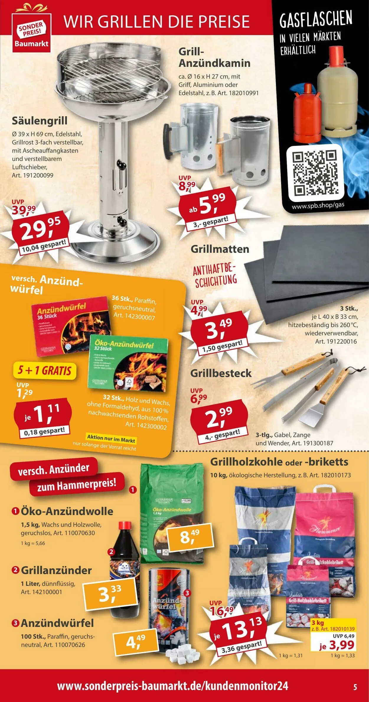 Sonderpreis Baumarkt Aktueller Prospekt von 26. April bis 10. Mai 2025 - Prospekt seite 5