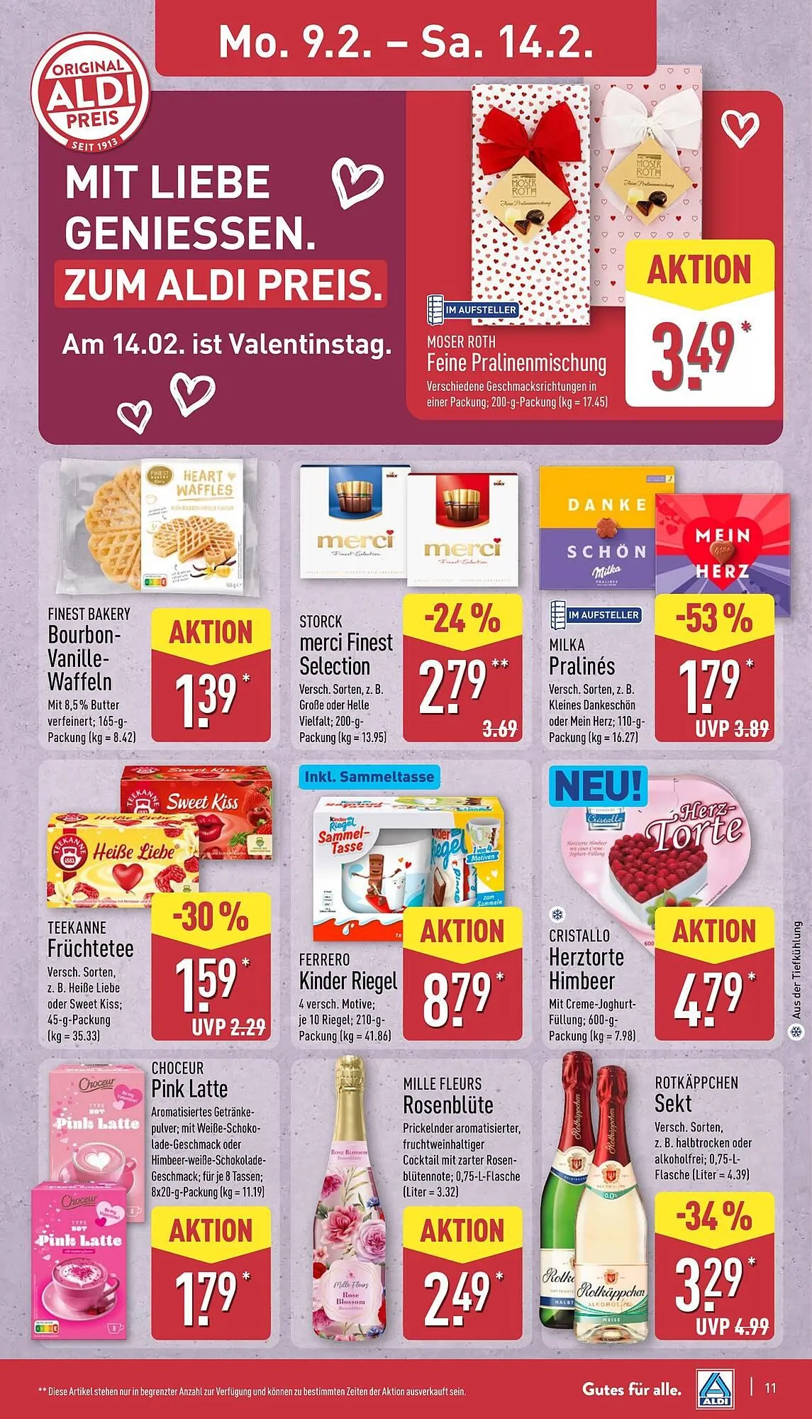 Aldi Nord Prospekt von 9. Februar bis 14. Februar 2026 - Prospekt seite 14