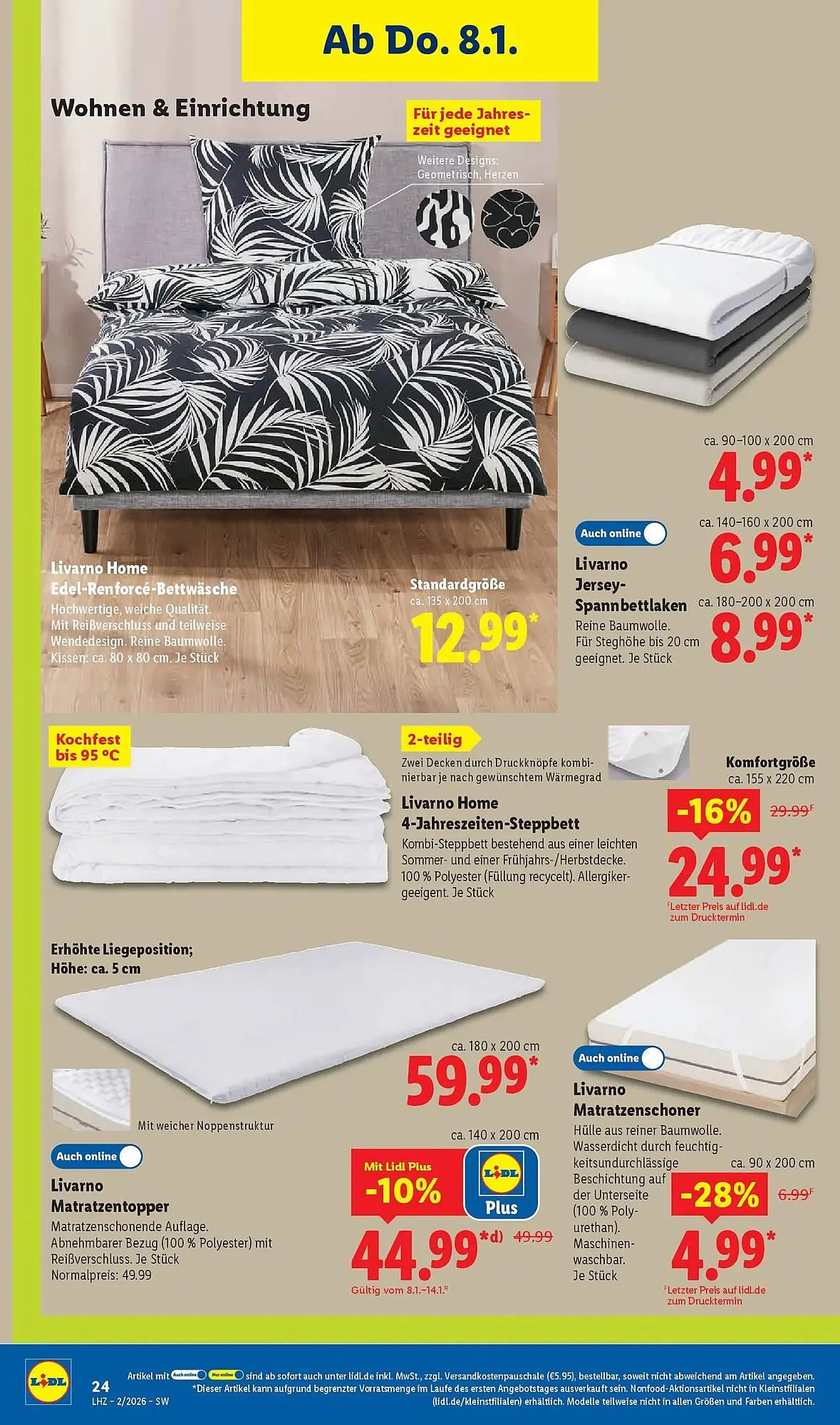 Lidl Prospekt von 4. Januar bis 10. Januar 2026 - Prospekt seite 34