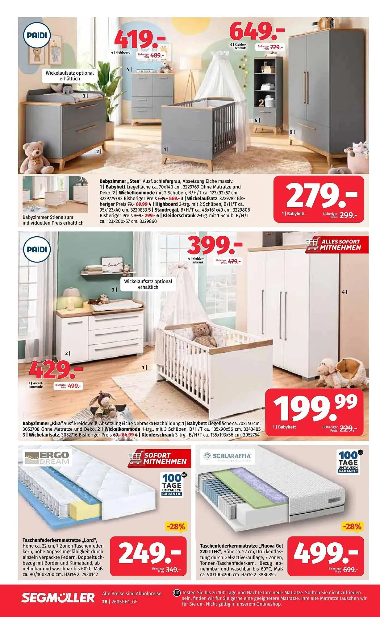 Segmüller Prospekt von 2. Mai bis 18. Mai 2026 - Prospekt seite 32