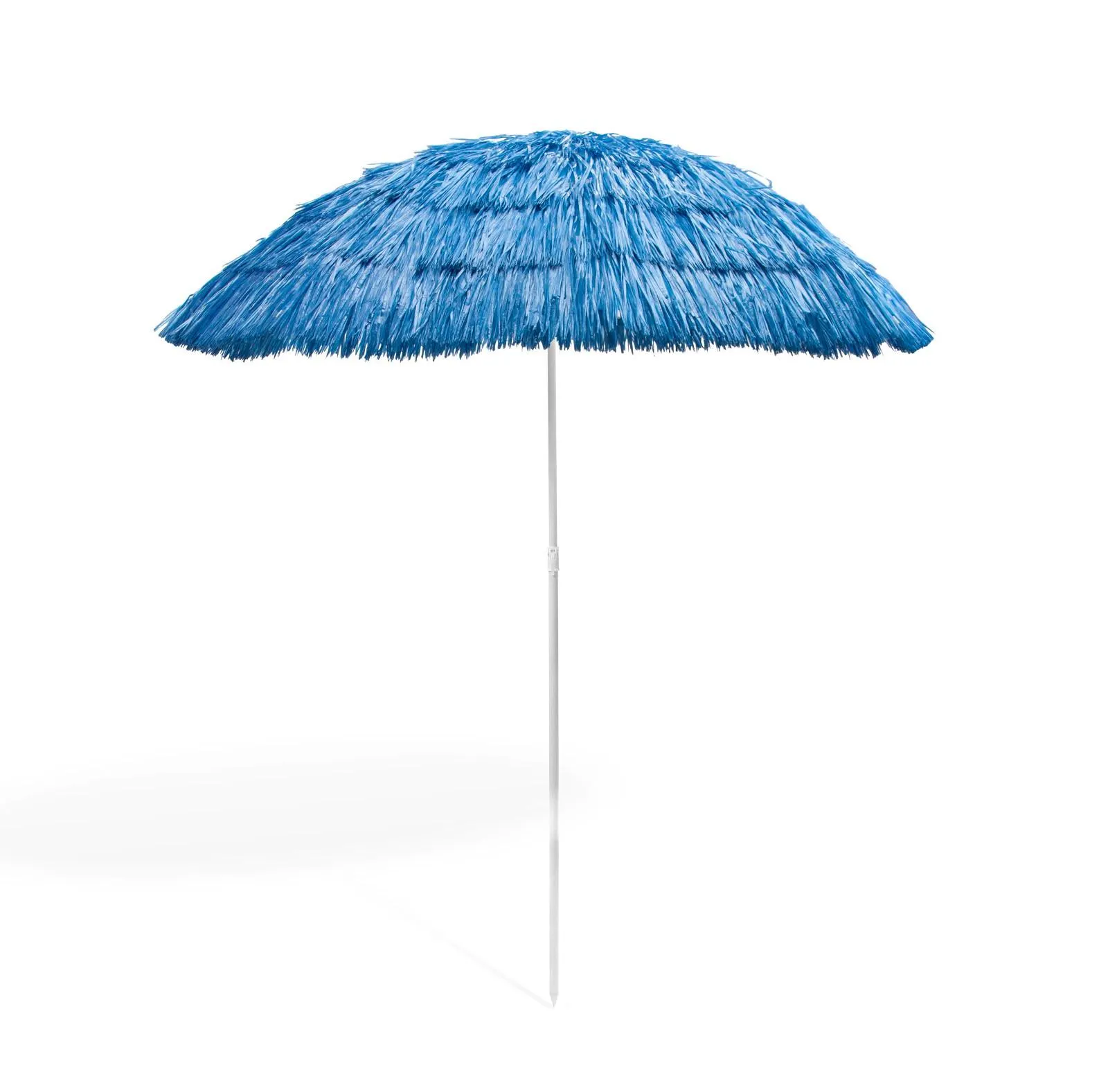 Hawaii Strohschirm blau 160 cm UV30 Sonnenschirm