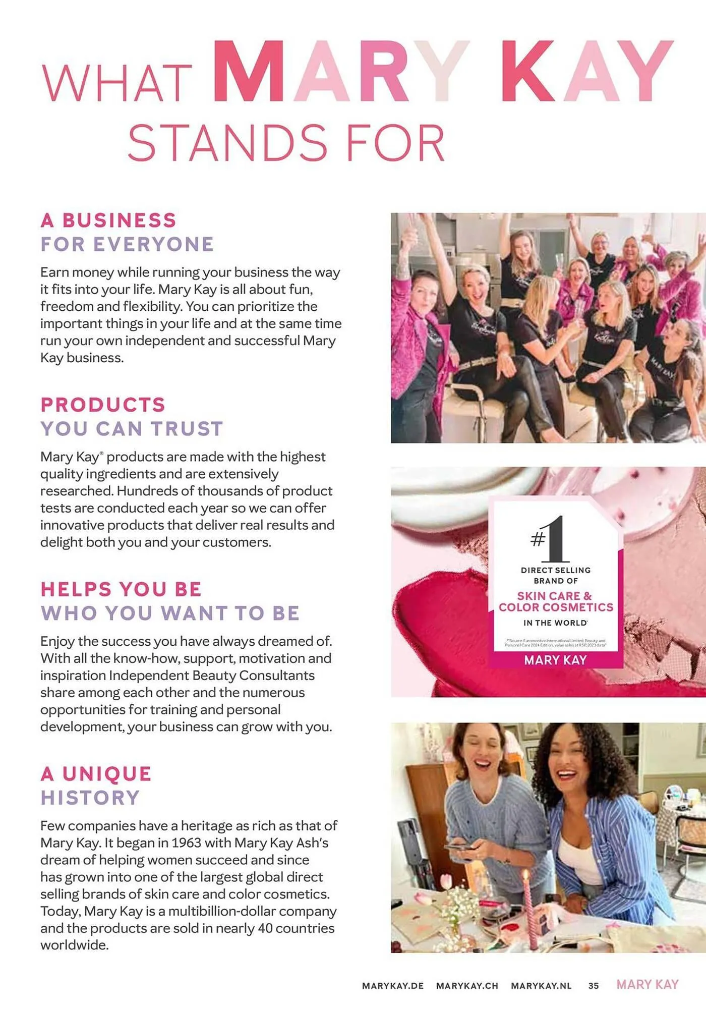 Mary Kay Prospekt von 25. März bis 30. April 2025 - Prospekt seite 35