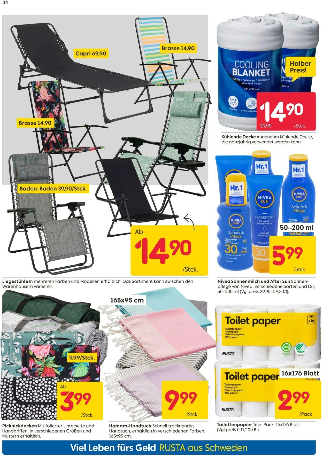 Rusta Aktueller Prospekt von 8. Mai bis 22. Mai 2025 - Prospekt seite 14