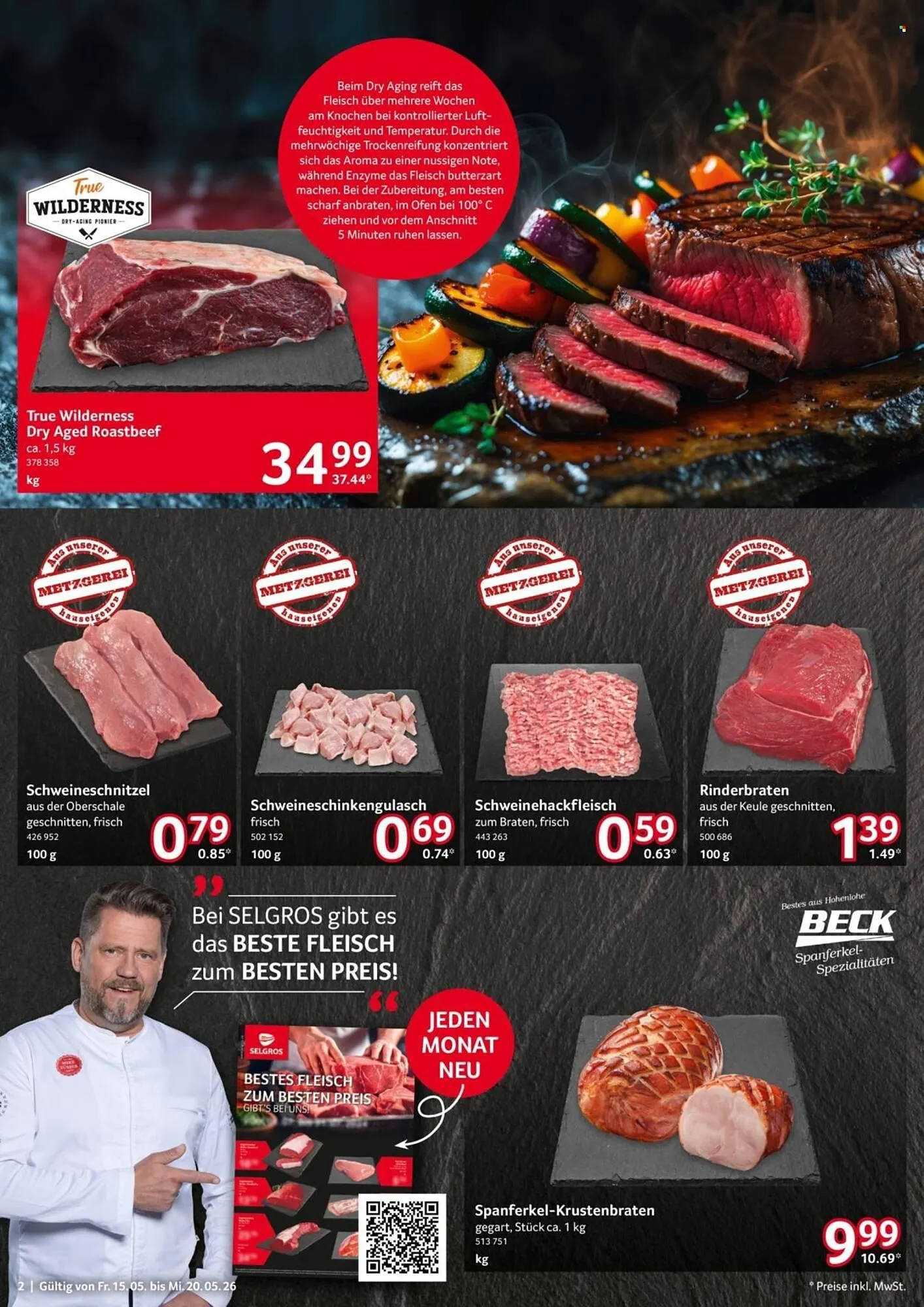 Selgros Prospekt von 15. Mai bis 20. Mai 2026 - Prospekt seite 2