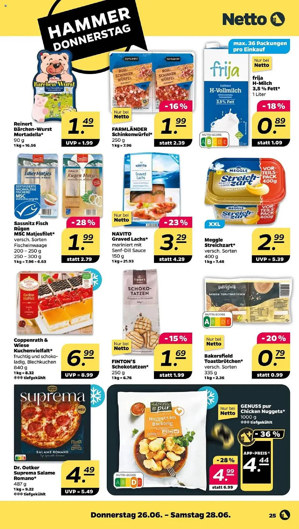 NETTO Prospekt von 23. Juni bis 28. Juni 2025 - Prospekt seite 29