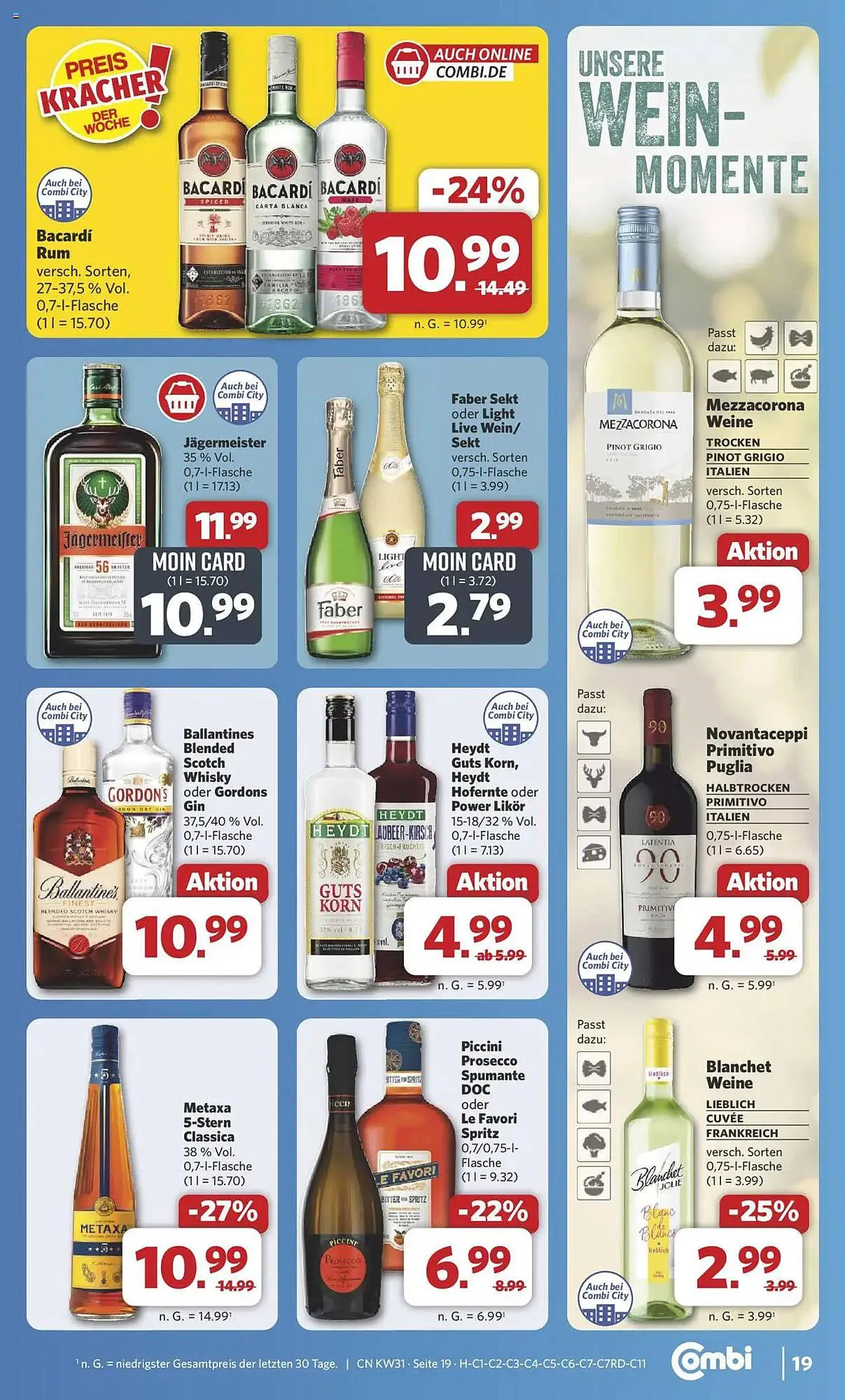 Combi Prospekt von 28. Juli bis 2. August 2025 - Prospekt seite 25