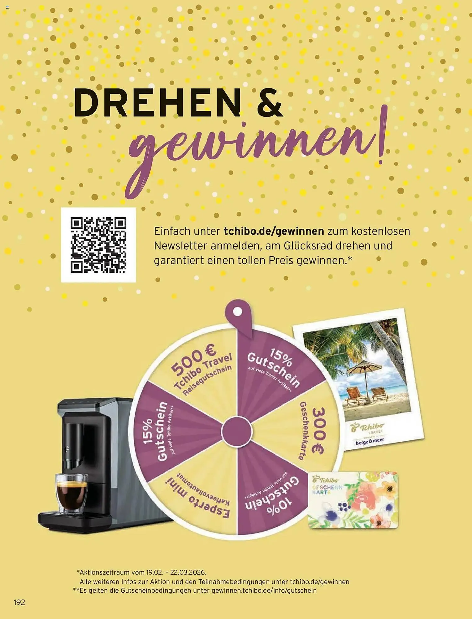Tchibo Prospekt von 1. März bis 31. März 2026 - Prospekt seite 192
